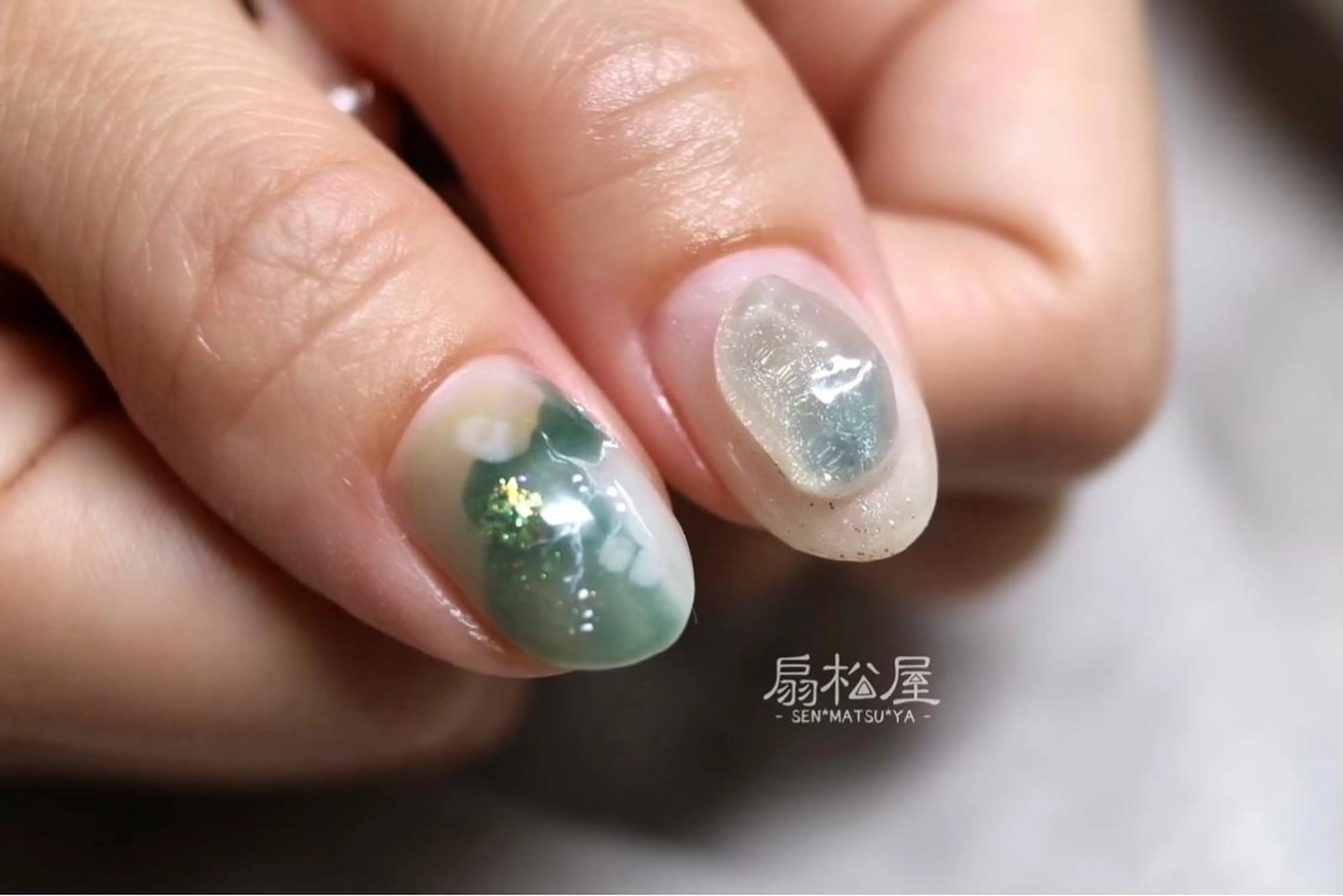 ネイル 扇松屋 marie.nのネイルデザイン