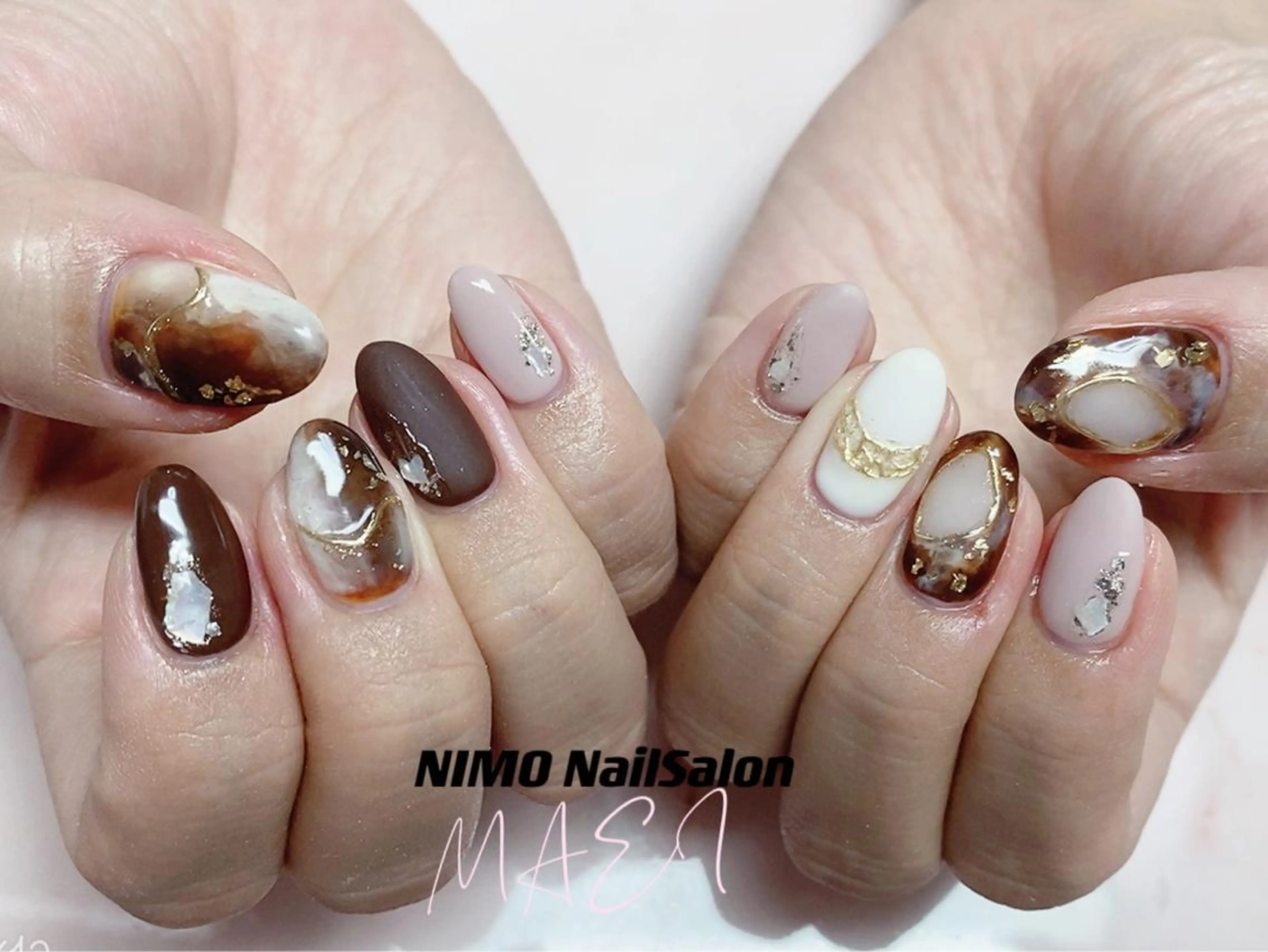 ネイル ハンドネイル ハンドケア NIMO ネイルサロンのネイルデザイン