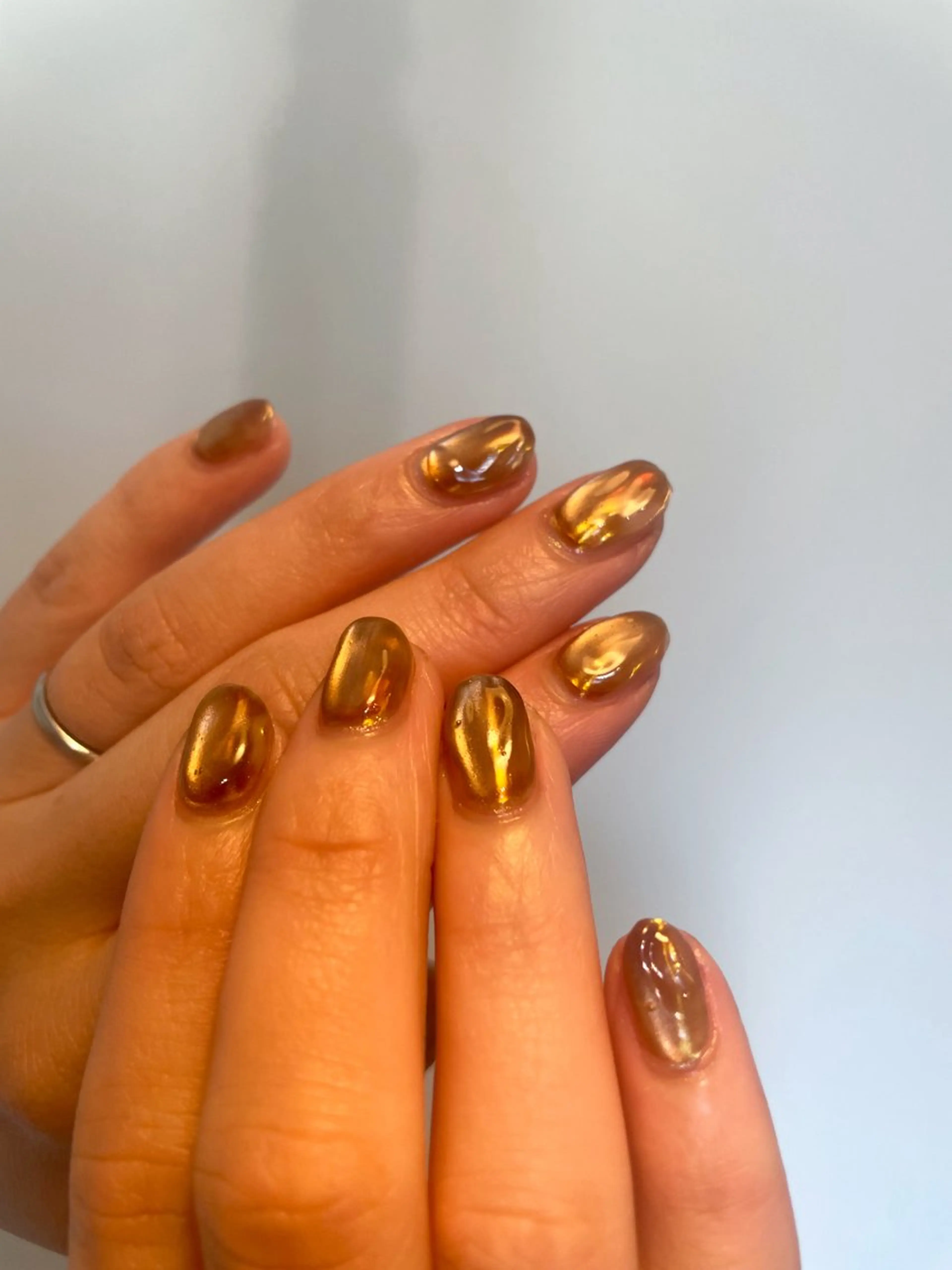 ネイル オーロラネイル マグネットネイル anny ／あにのネイルデザイン