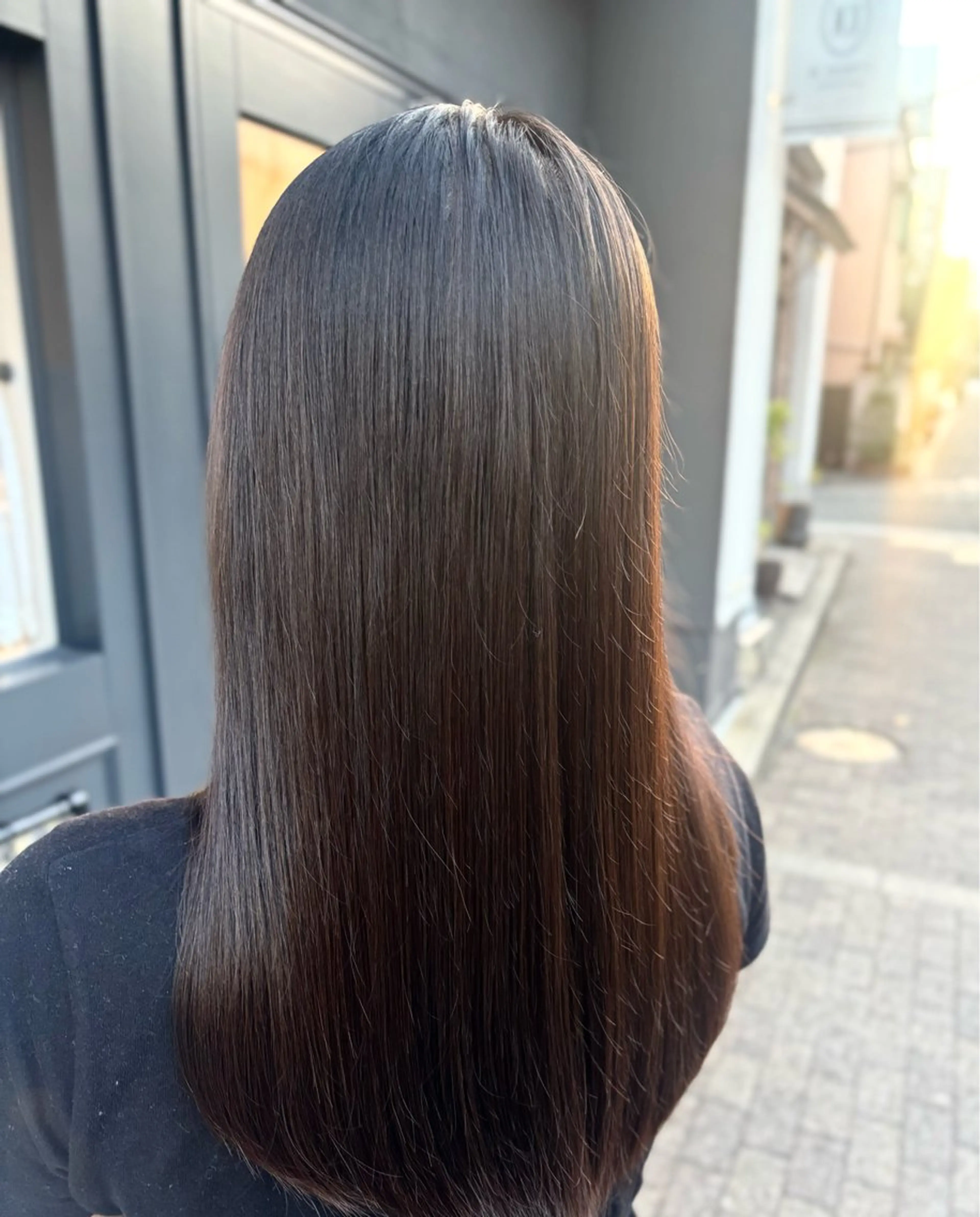 髪質改善ストレートの写真