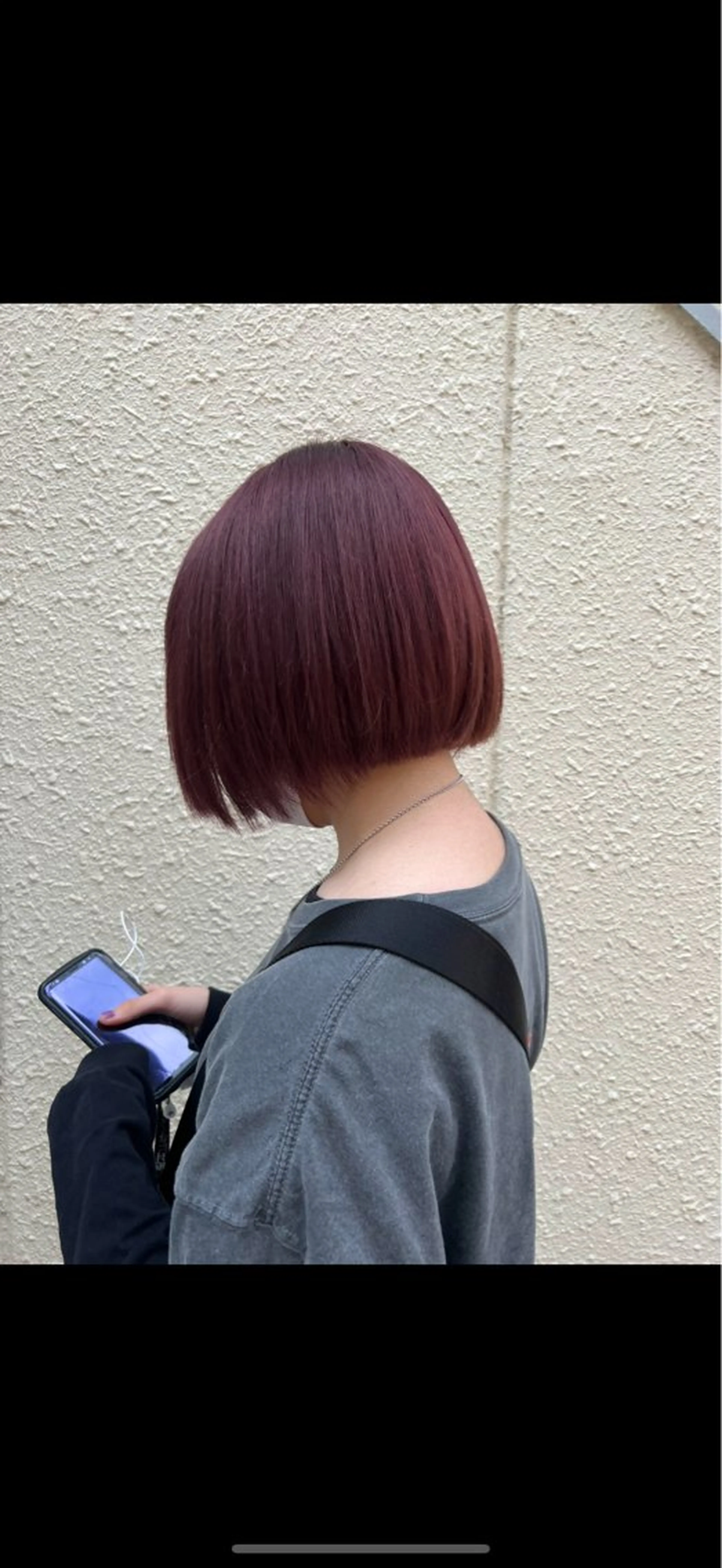 カラー 中村 美保のヘアスタイル