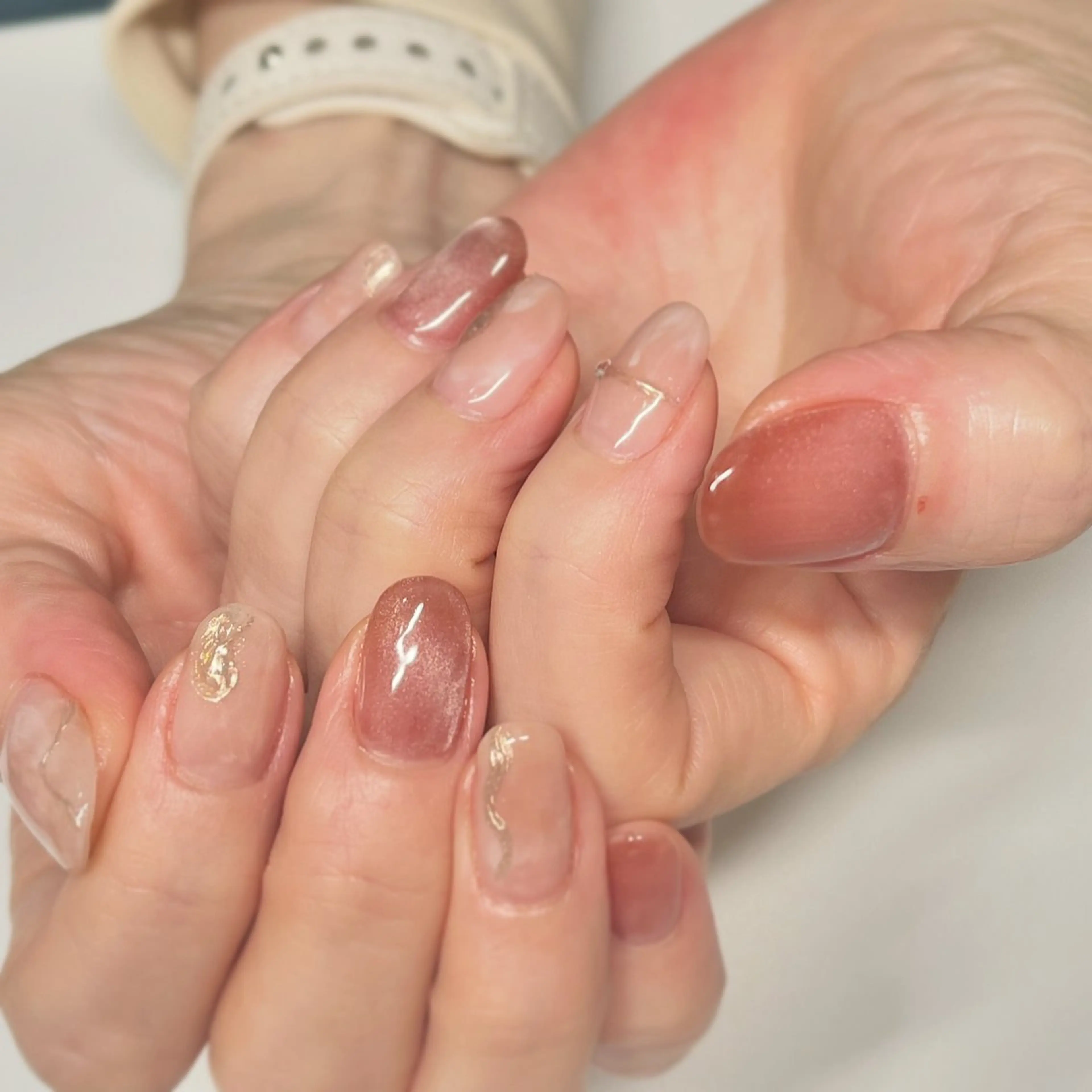 ネイル アートネイル ニュアンスネイル フットケアサロン　Raffine所属・Raffine misatoのネイルデザイン