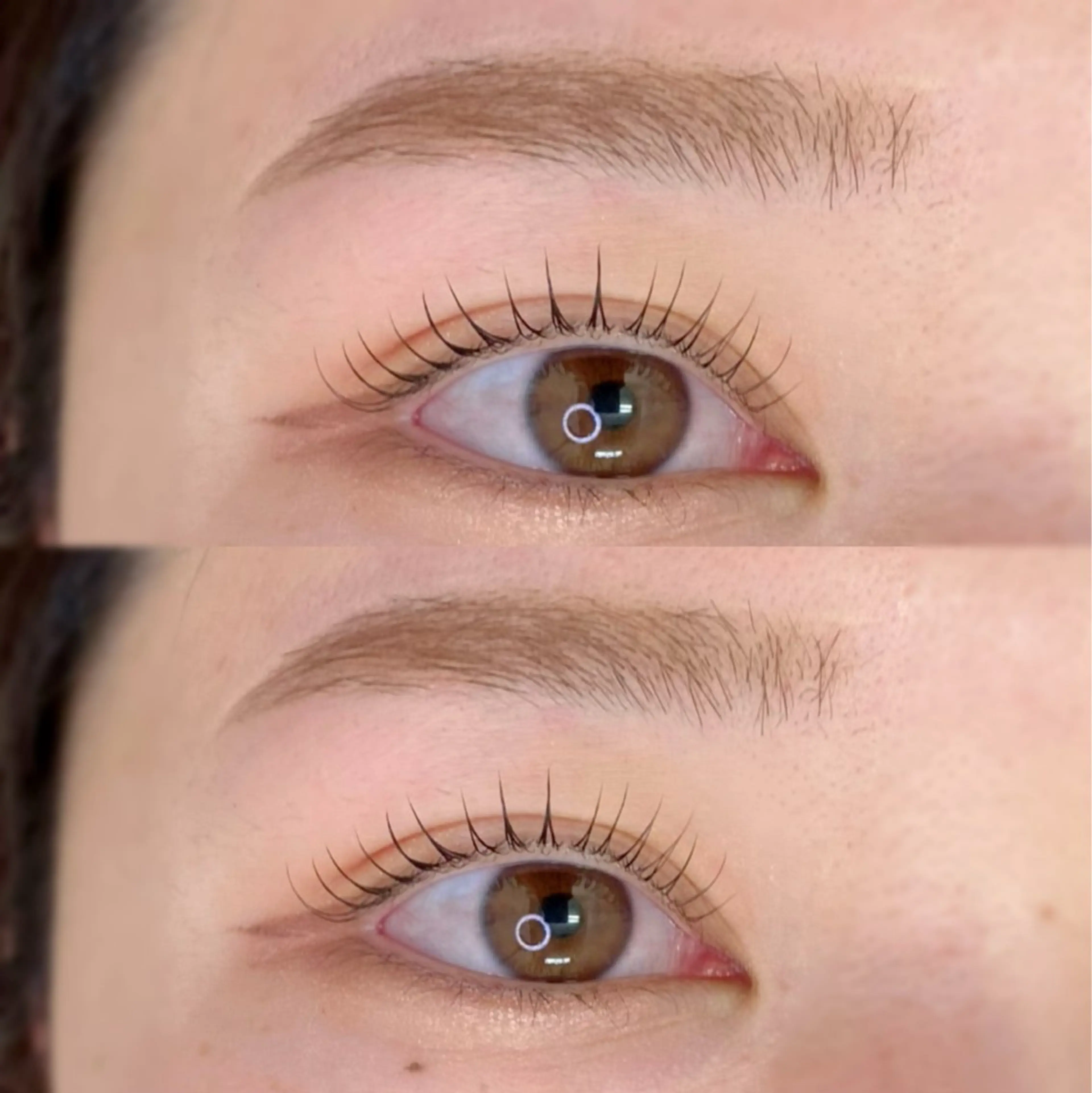 まつ毛パーマ×アイブロウスタイリングの写真