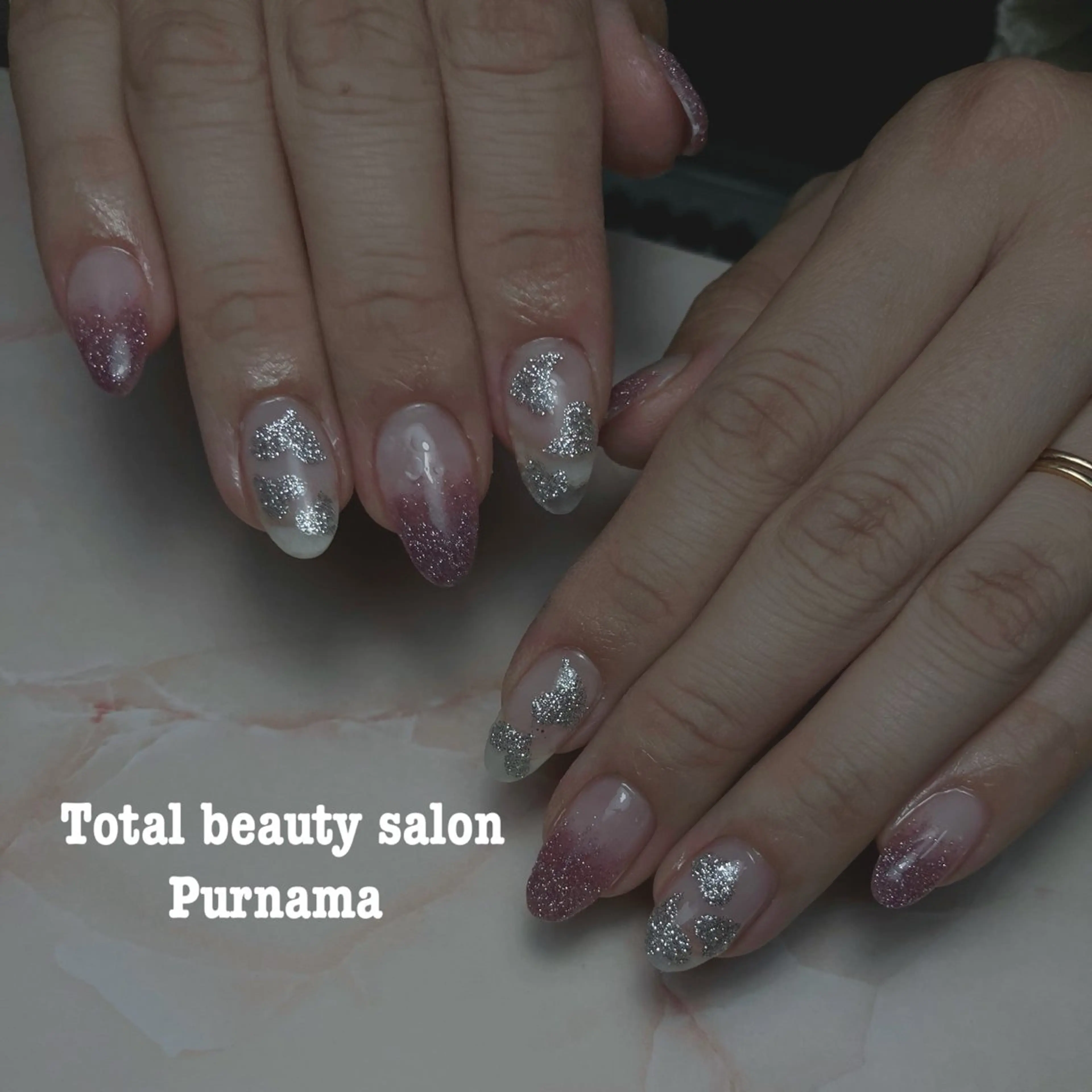 ネイル ハンドネイル Purnama あきのネイルデザイン