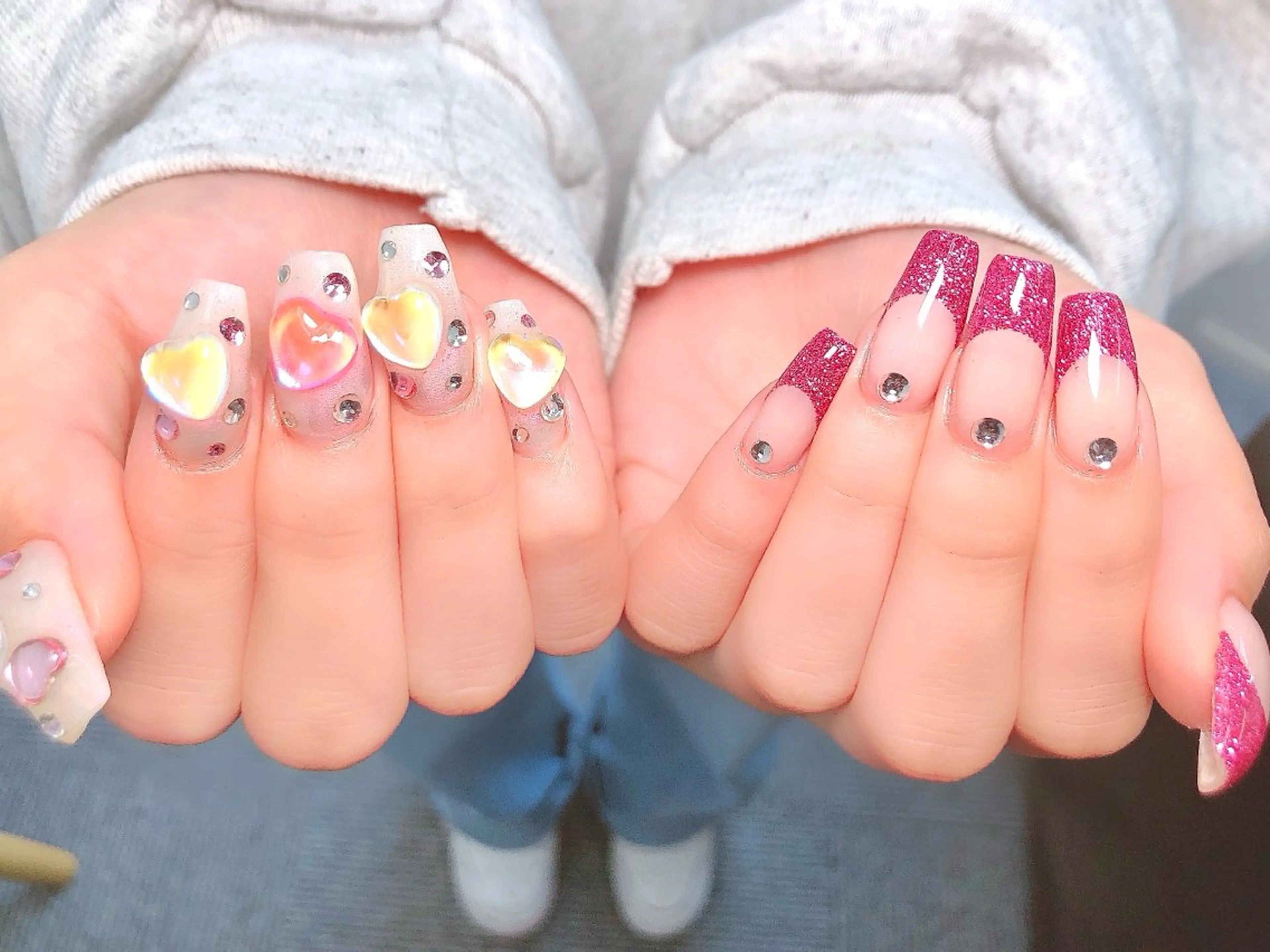 ネイル 長さ出し en.所属・en. NATSUKOのネイルデザイン