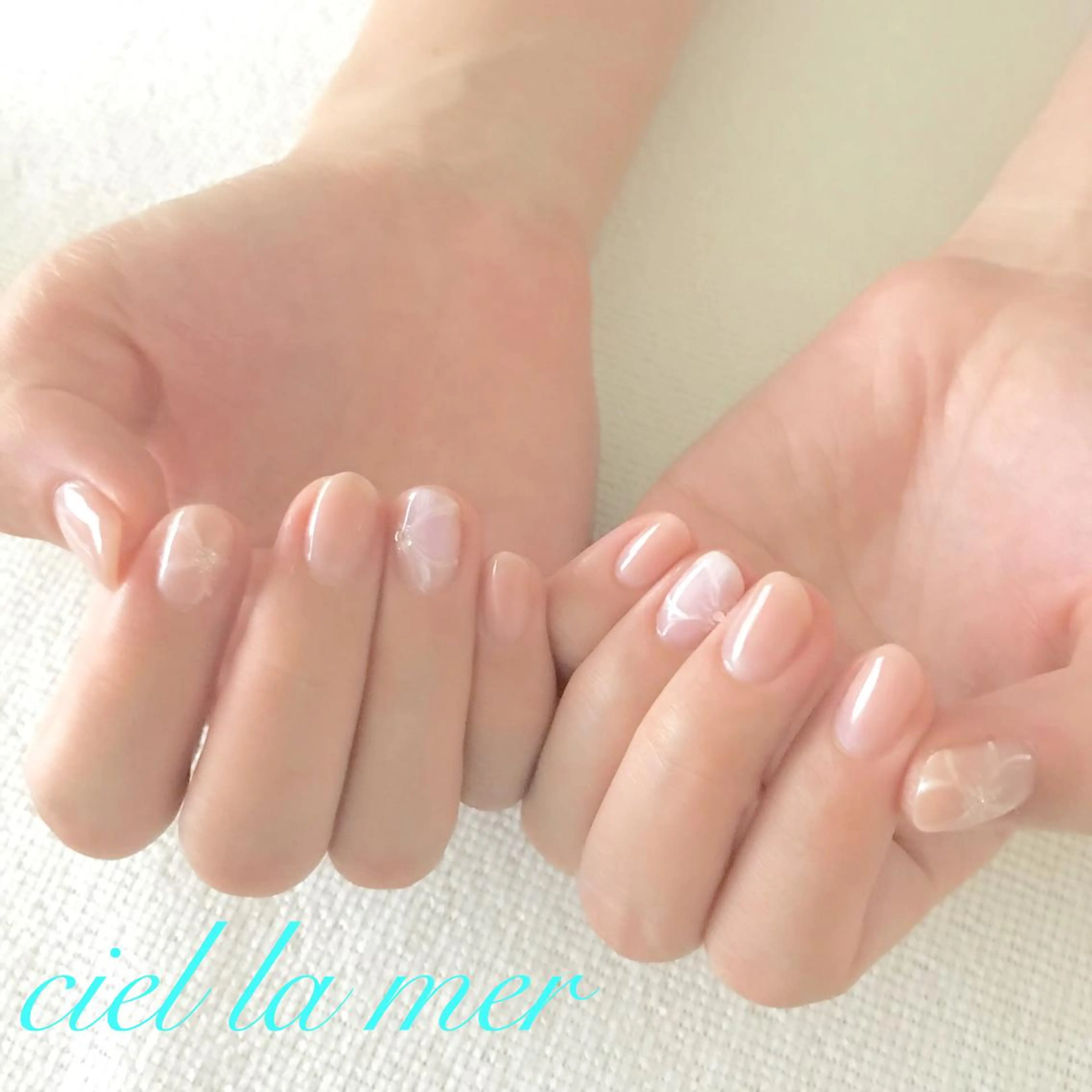 ネイル ハンドネイル フットネイル ciel la merのネイルデザイン