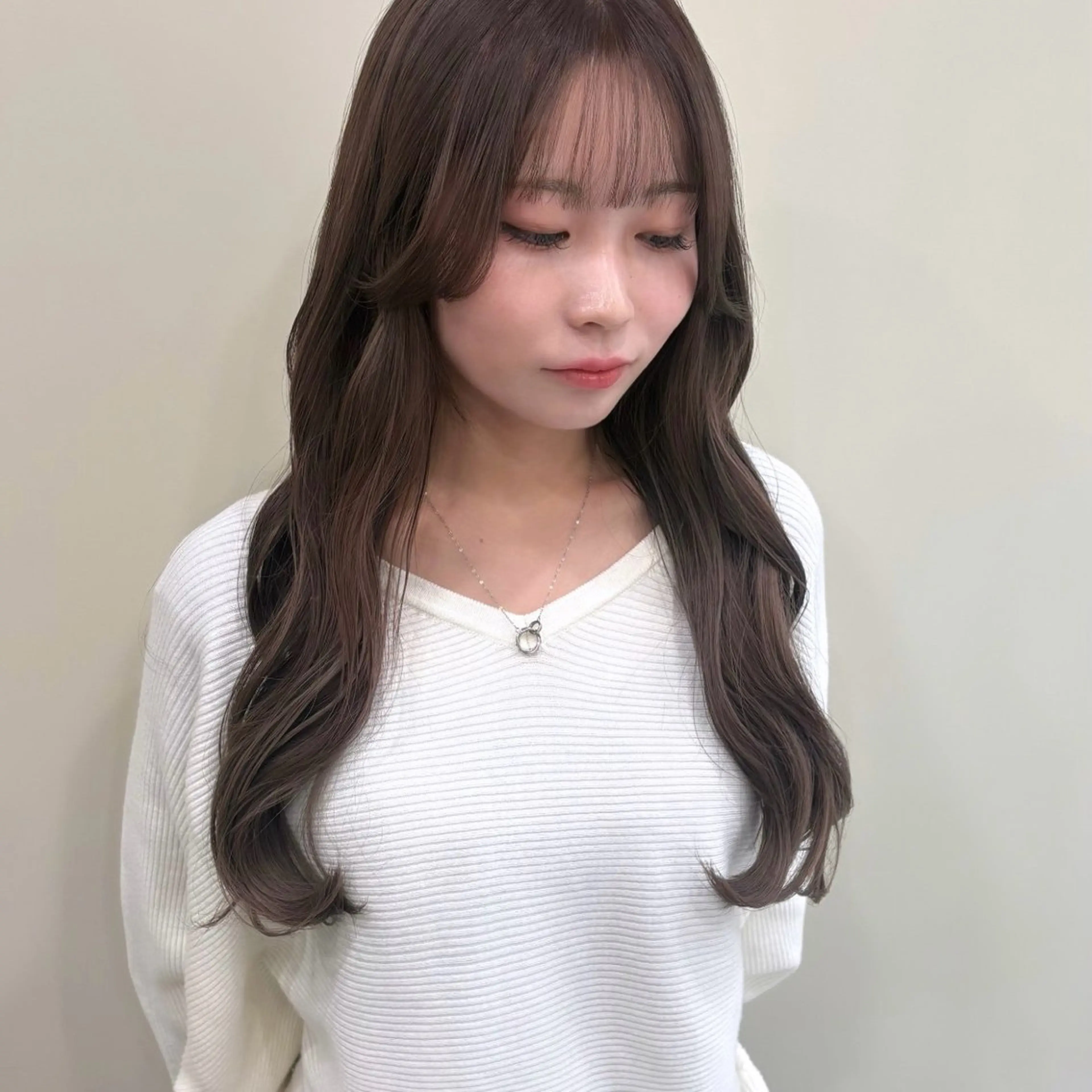 ロング カラー ヘアカラー トリートメント hana/艶髪 /透明感カラー🪞のヘアスタイル