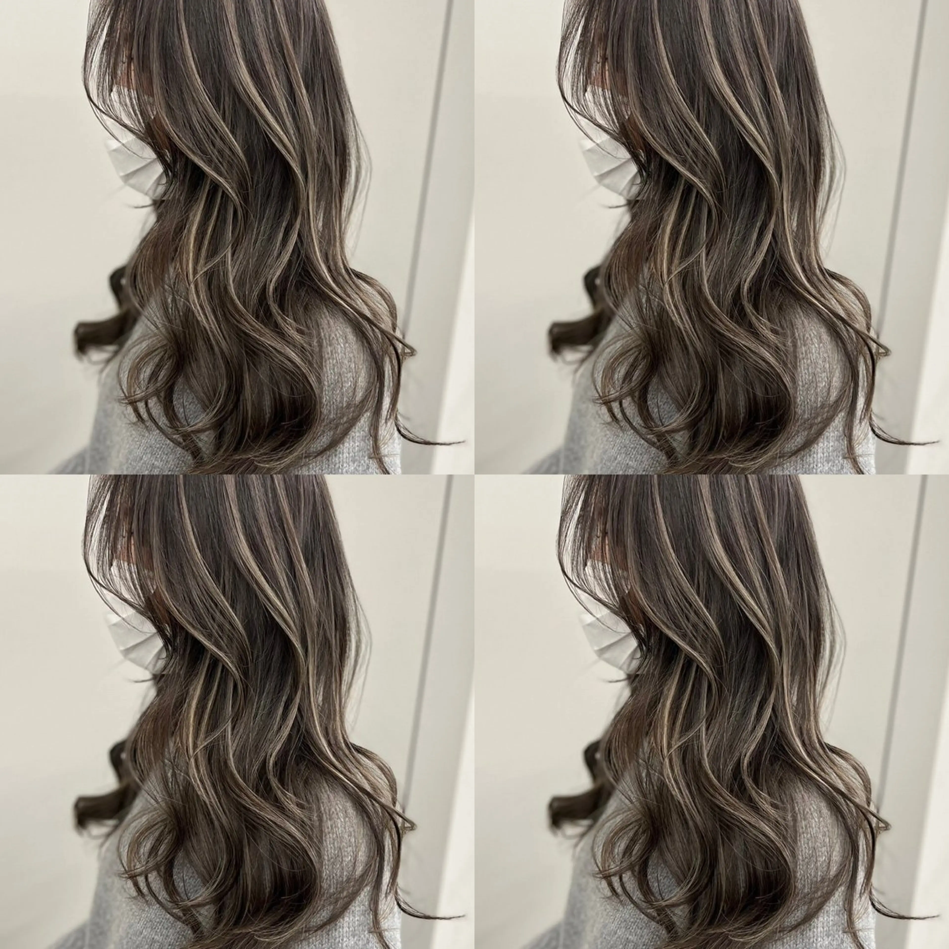 セミロング カラー カット ヘアカラー トリートメント ご予約 宜しくお願いします！のヘアスタイル