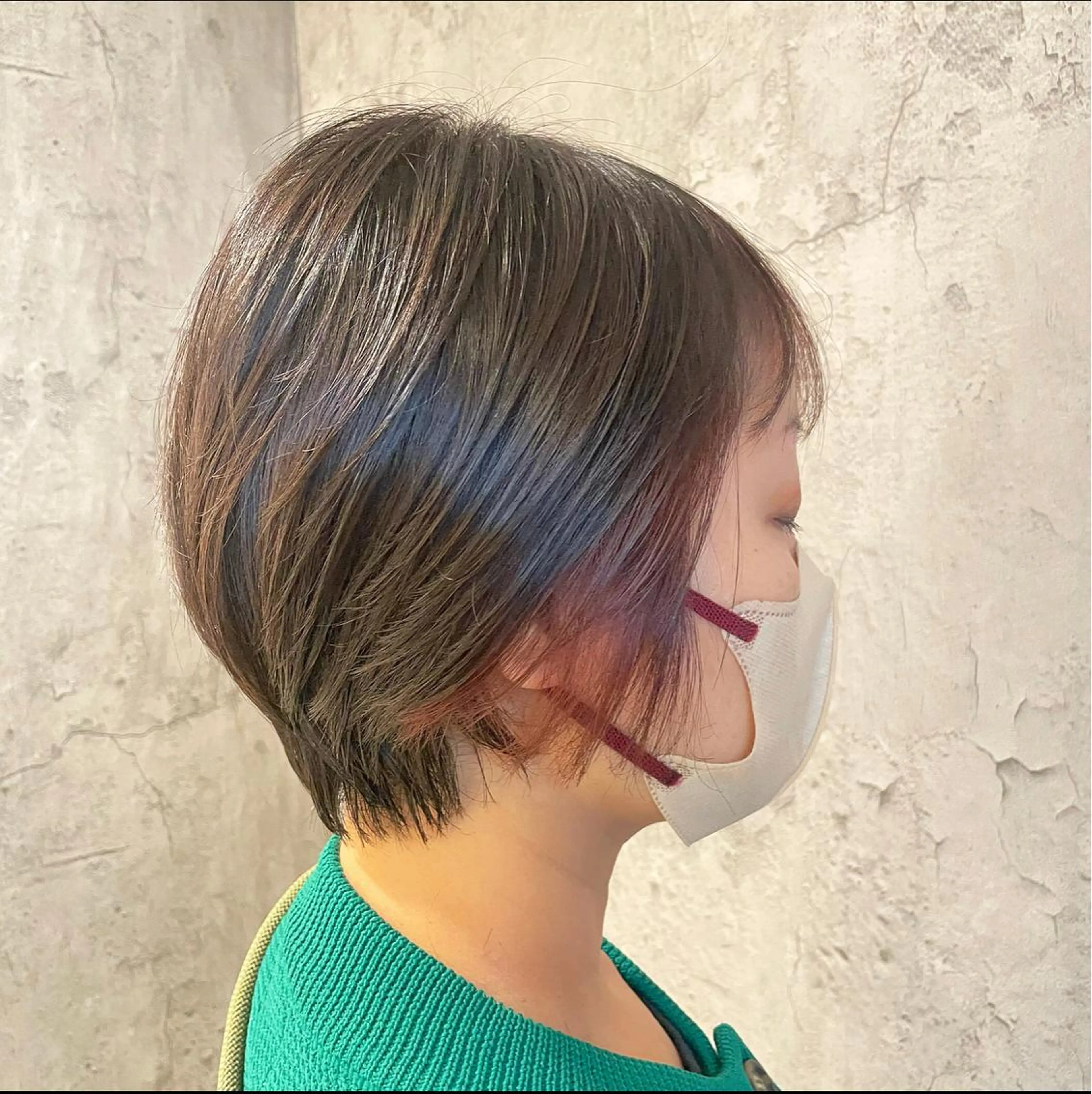 カラー 〖 韓国hair 〗 室岡　咲希のヘアスタイル