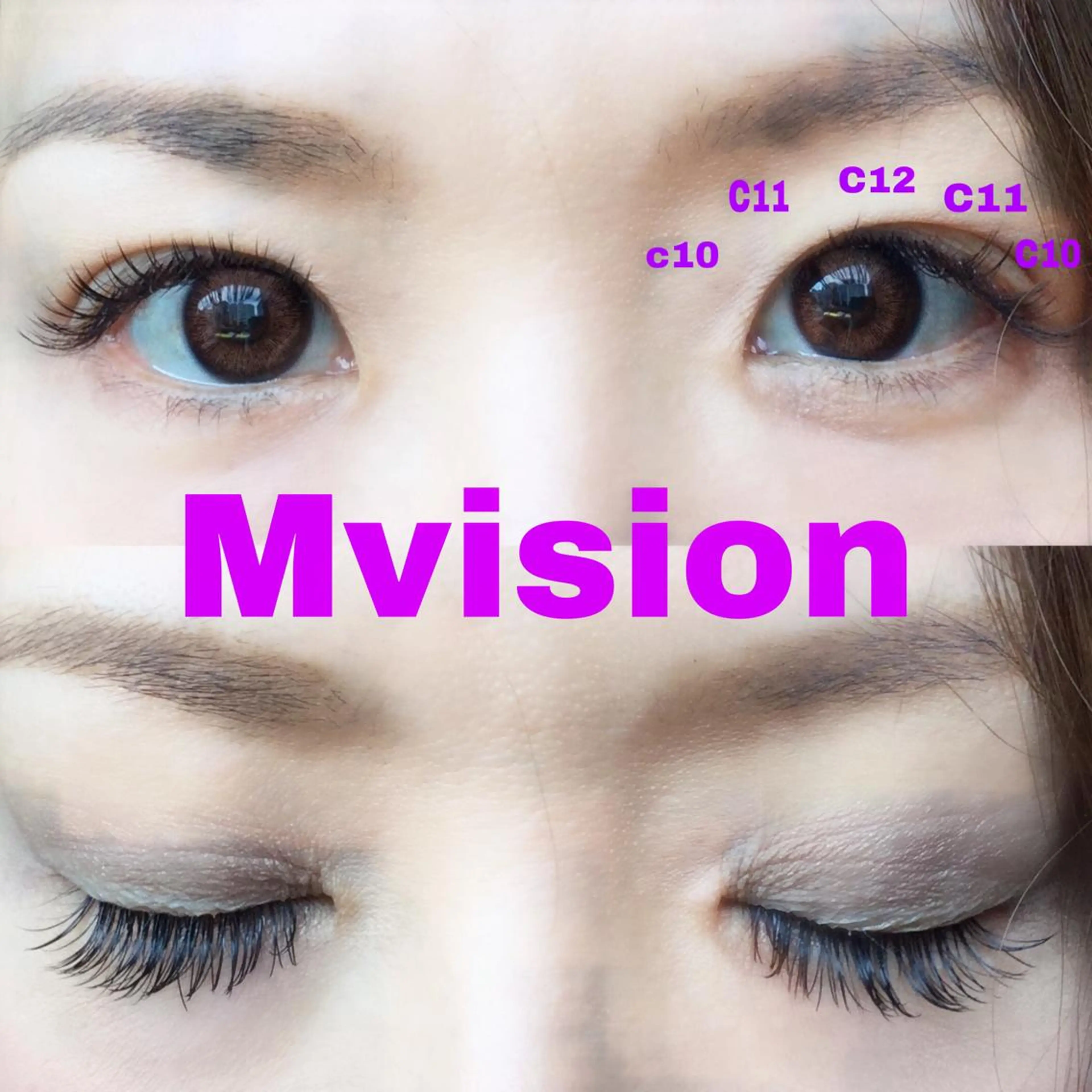 マツエク・マツパ M visionのマツエク・マツパデザイン