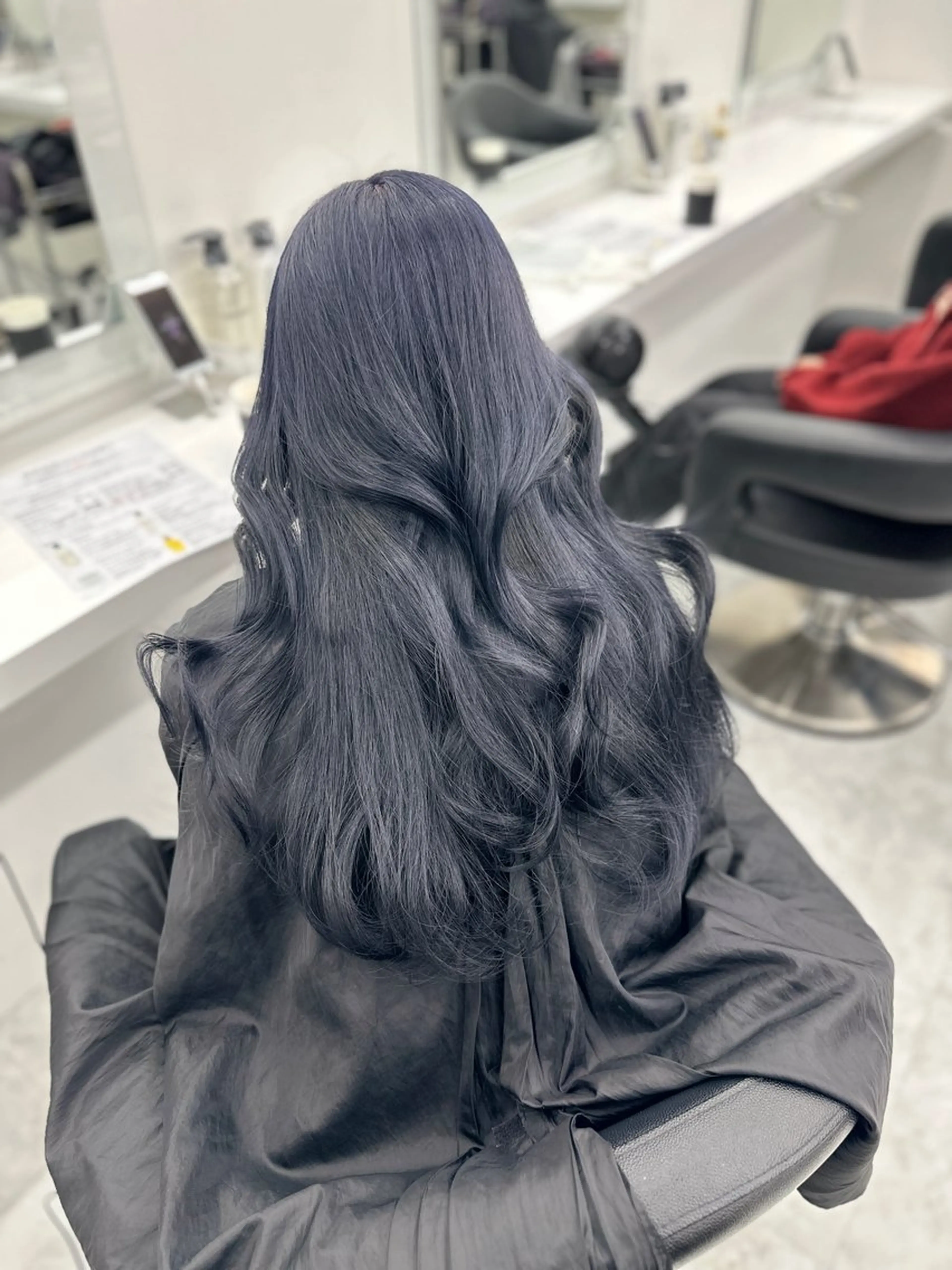 ロング カラー パーマ ヘアアレンジ メンズ キッズ ♥️韓国ヘア レイヤー♥️ゆりのヘアスタイル