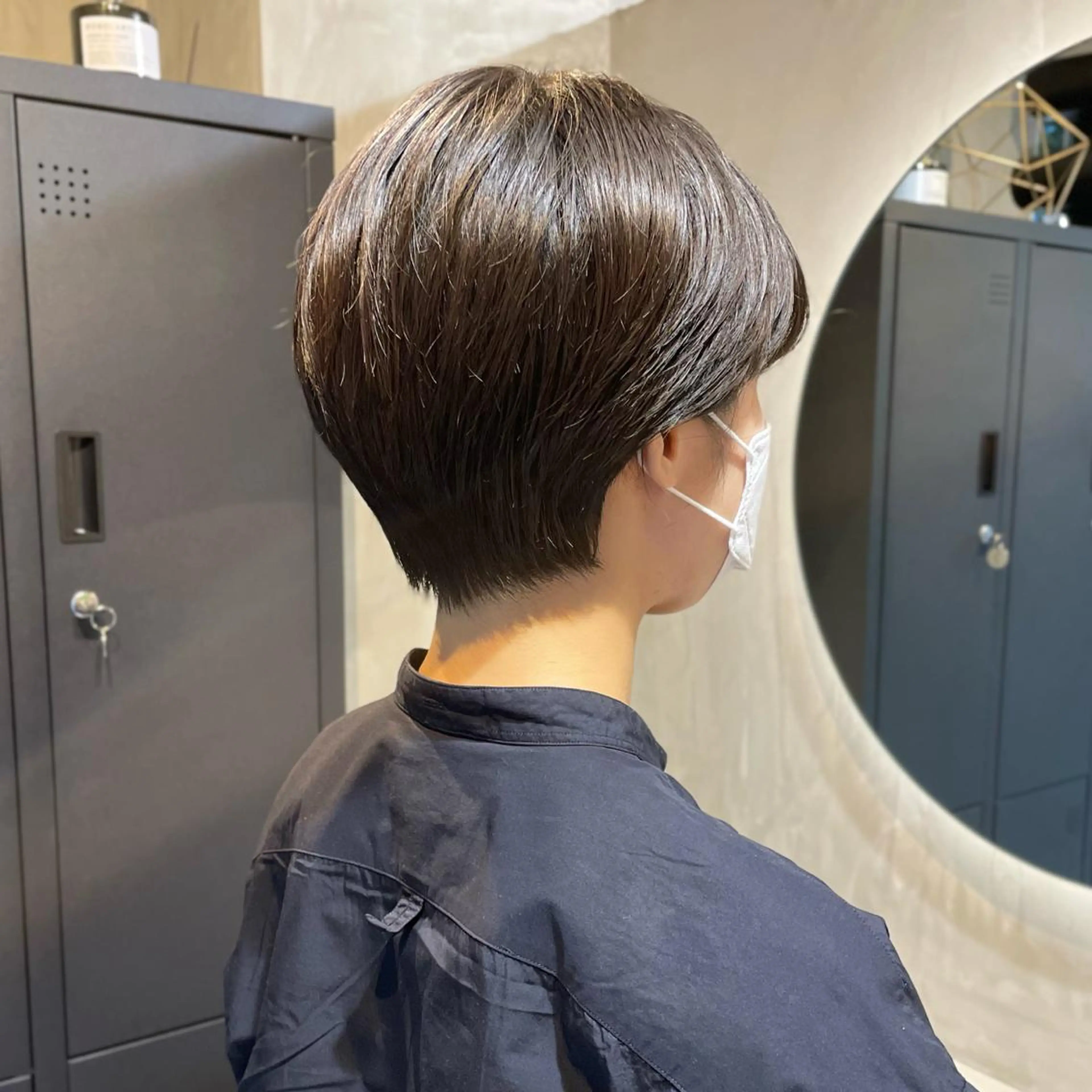 ショート カット ヘアカラー ヤマモト マイのヘアスタイル