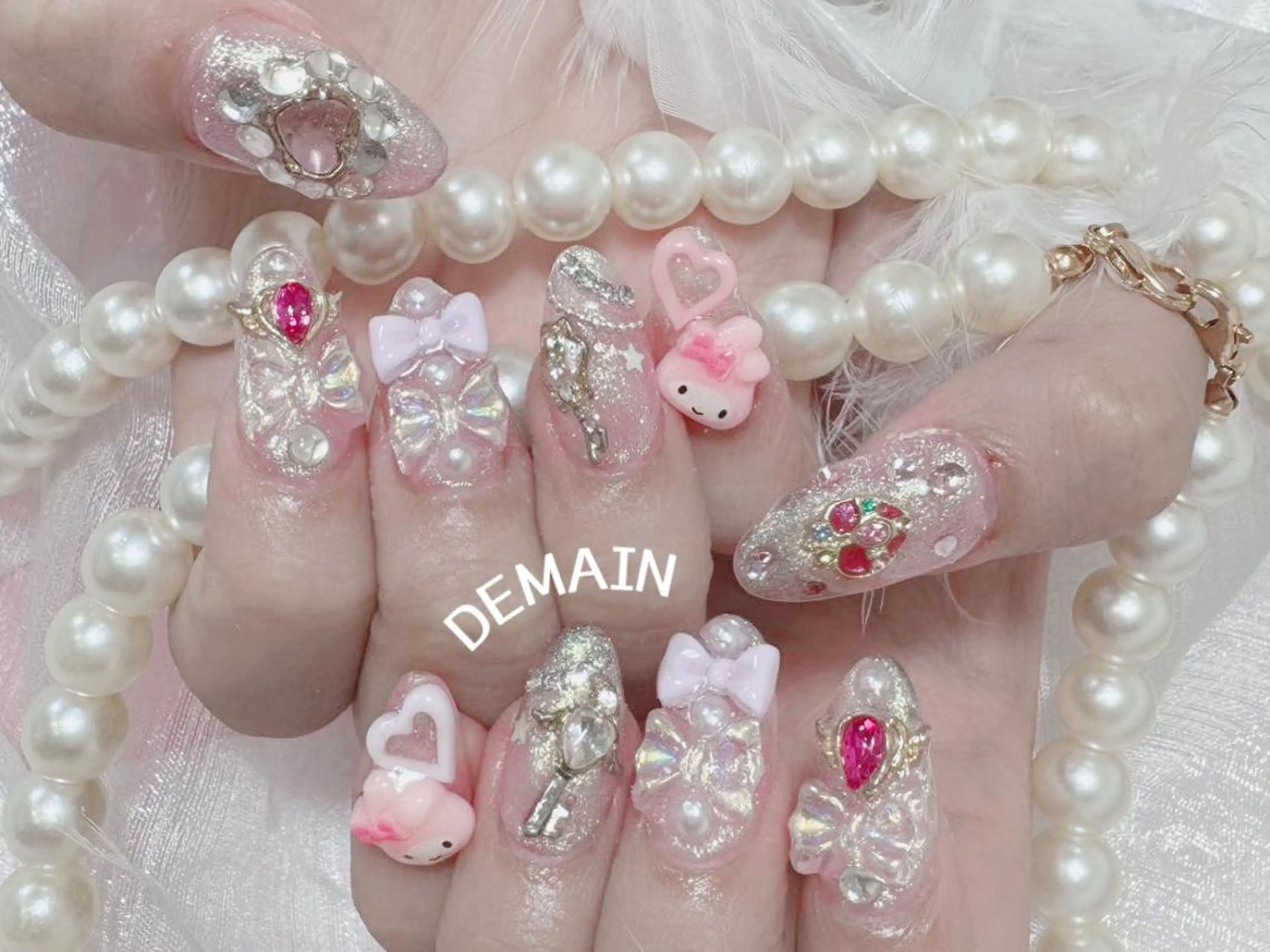 ネイル ハンドネイル ハンドケア DEMAIN _MIO研修のネイルデザイン
