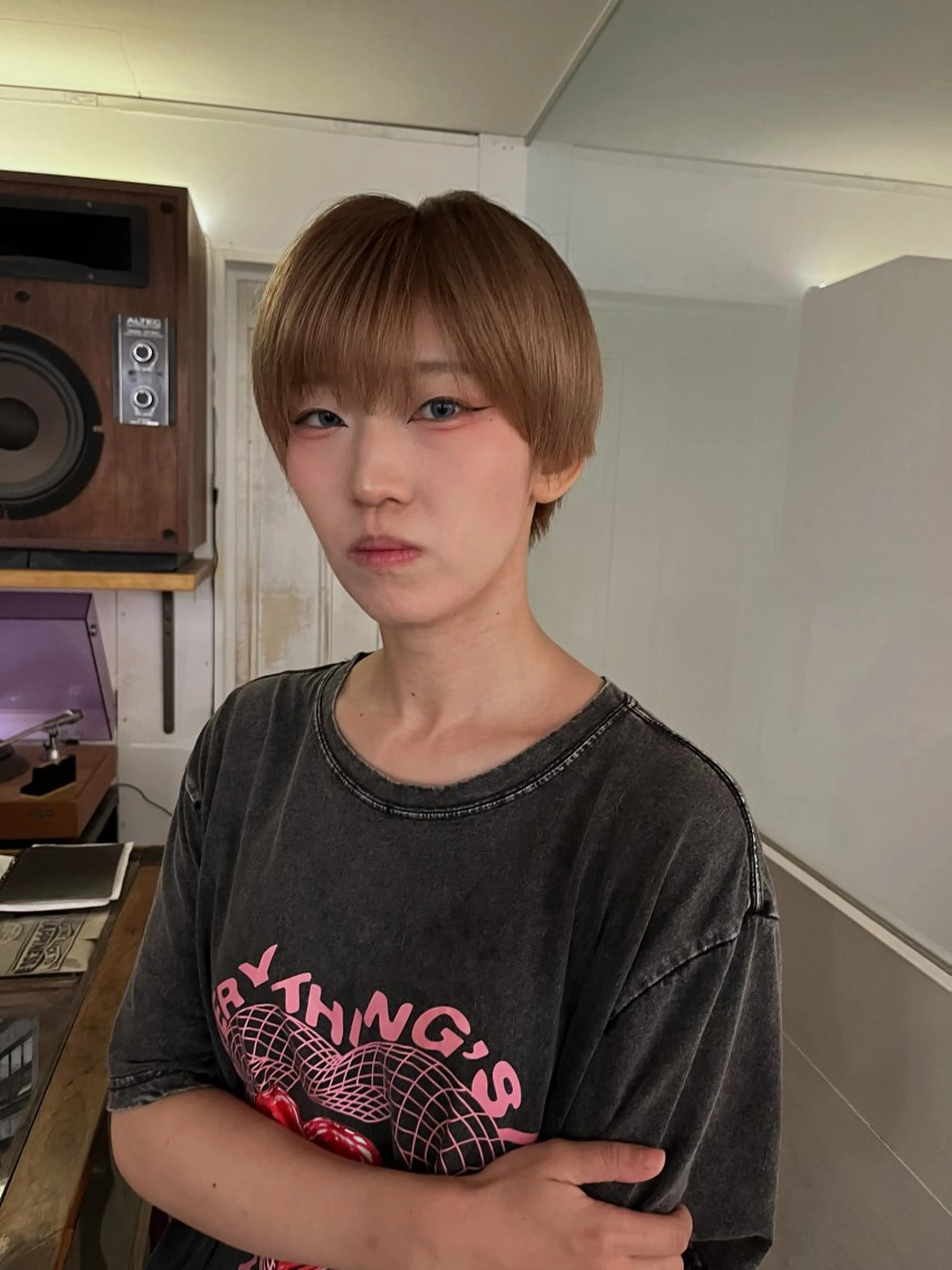 ショート ショートヘア ブリーチなし/透明感 /ショート/大世のヘアスタイル