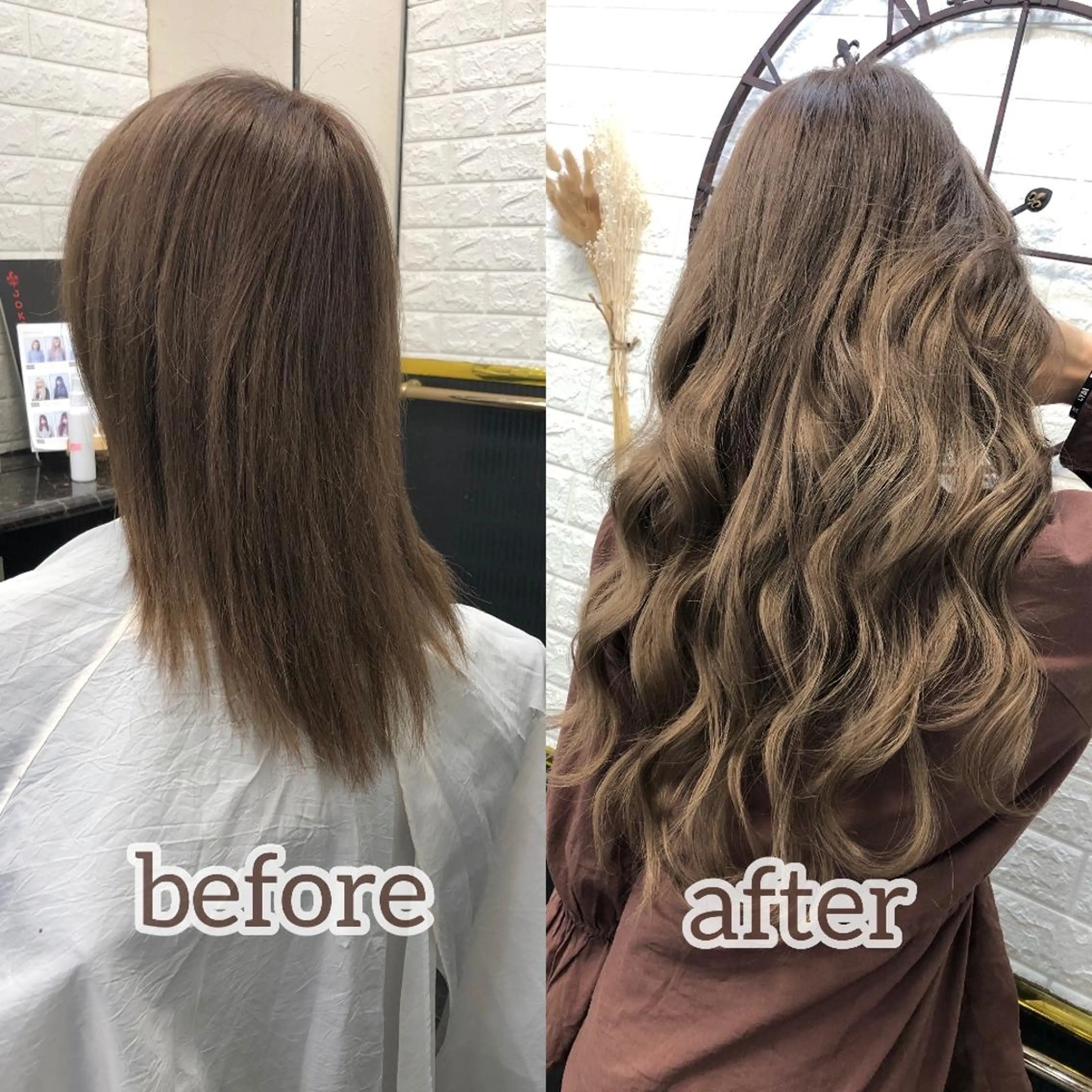 セミロング エクステ カット エクステ ANKH CROSS 池袋所属・*エクステ/髪質改善 カラー特化*マサキのヘアスタイル