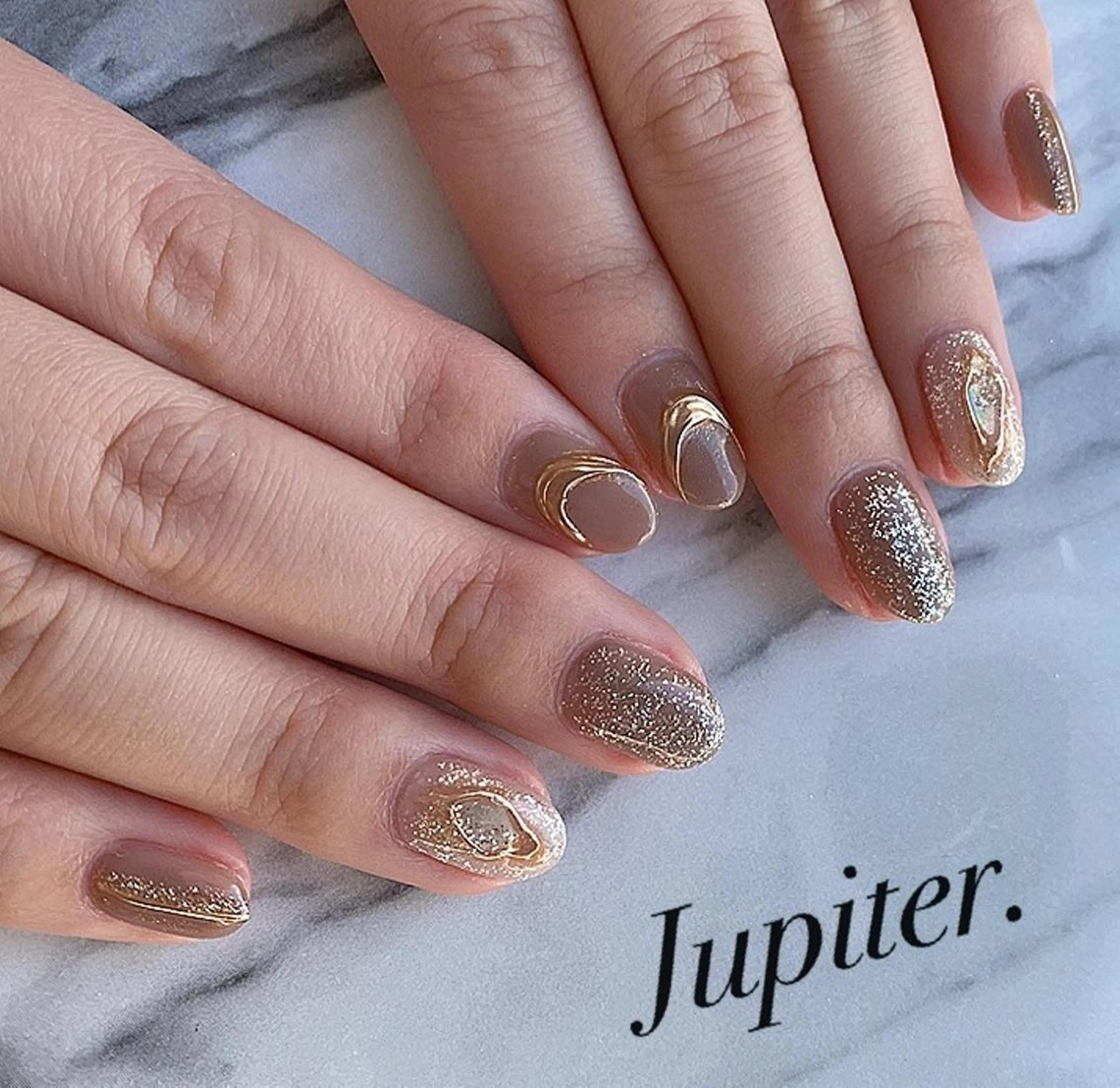 ネイル ハンドネイル PrivateSalon Jupiter所属・Jupiter .のネイルデザイン