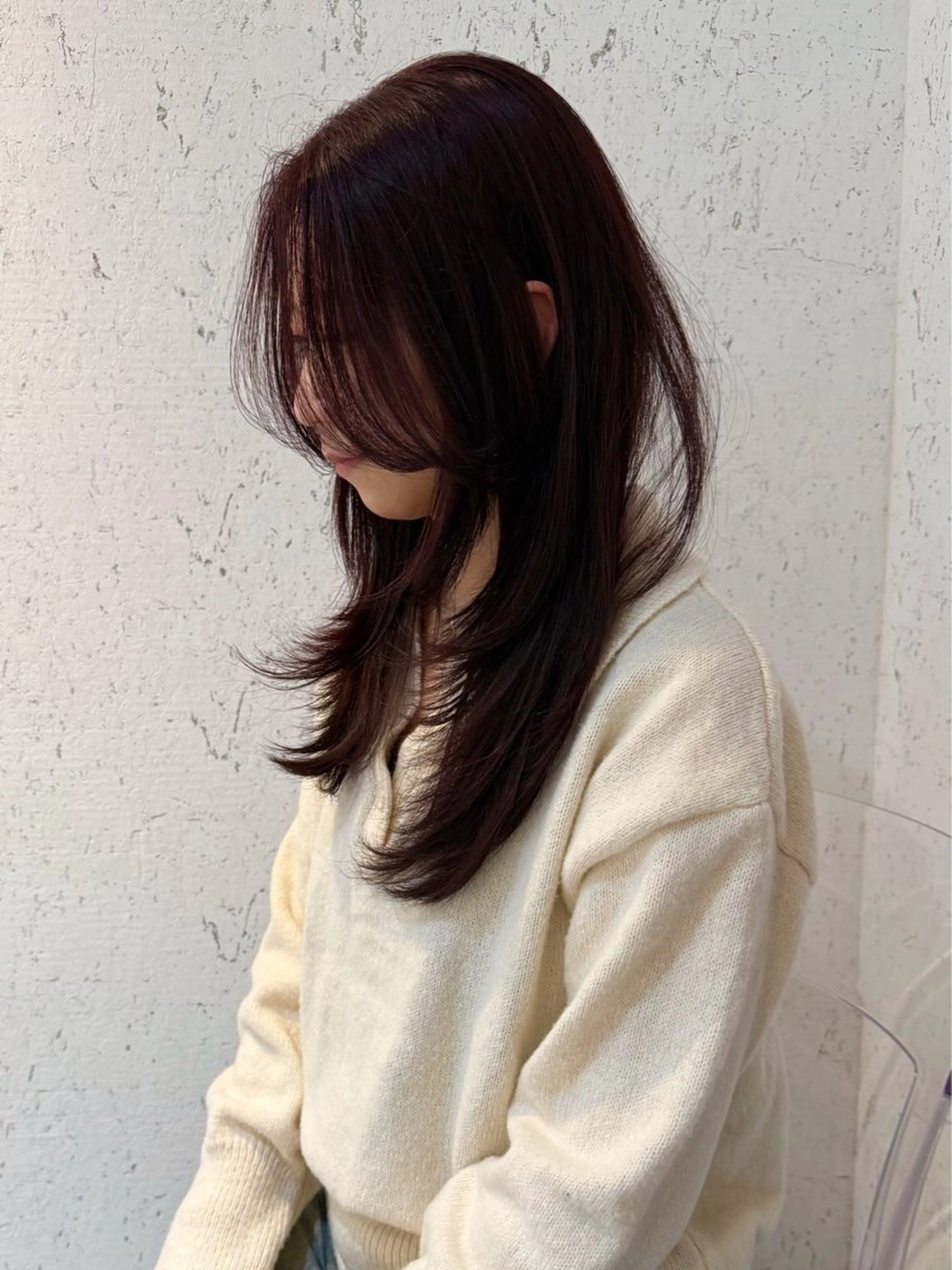 ミディアム カラー カット ヘアカラー トリートメント mai / linoah˚✧のヘアスタイル