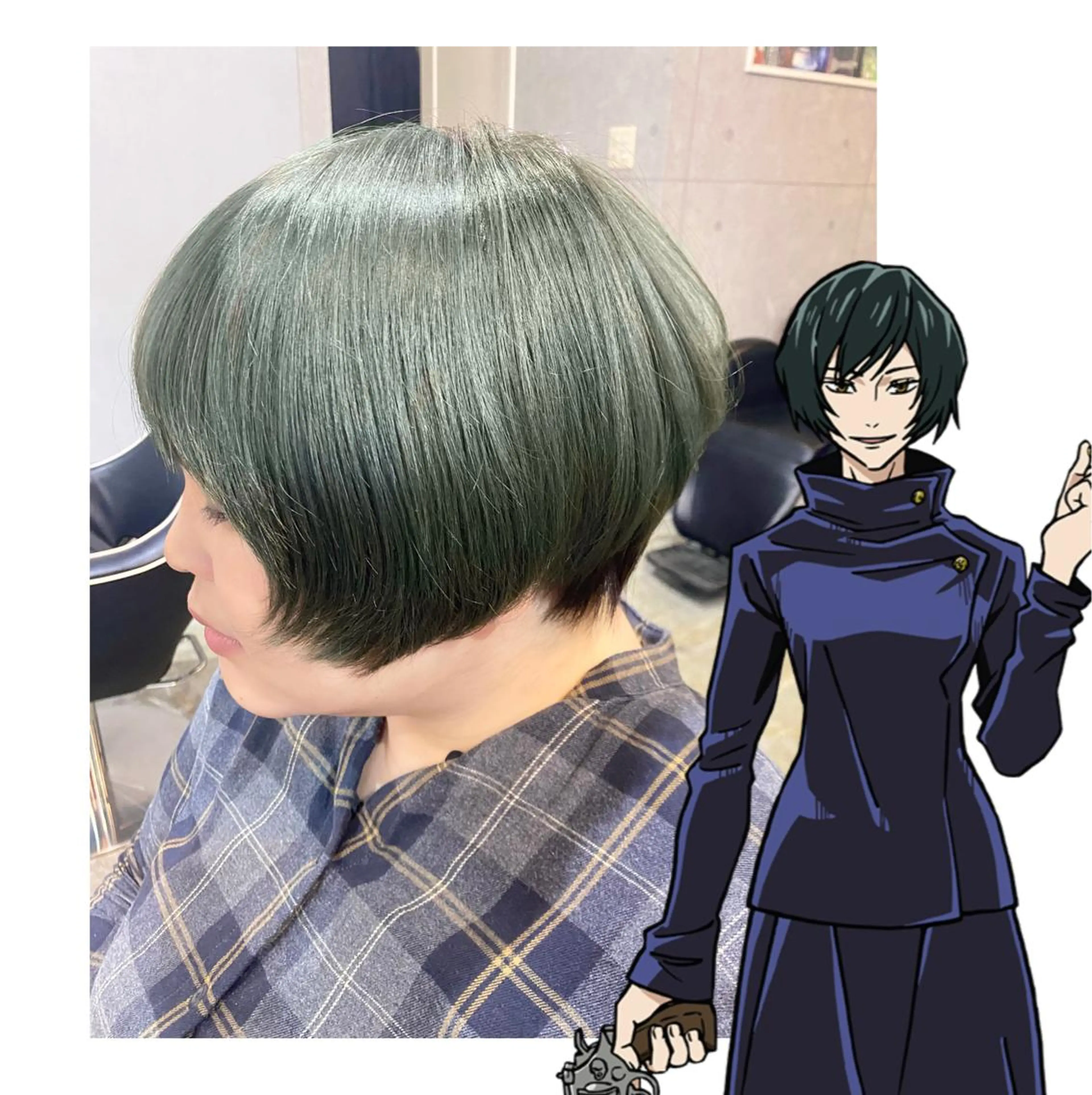 ショート カラー ヘアカラー GARU-ガル-所属・TSUNO🦖 派手髪/オタク美容師のヘアスタイル