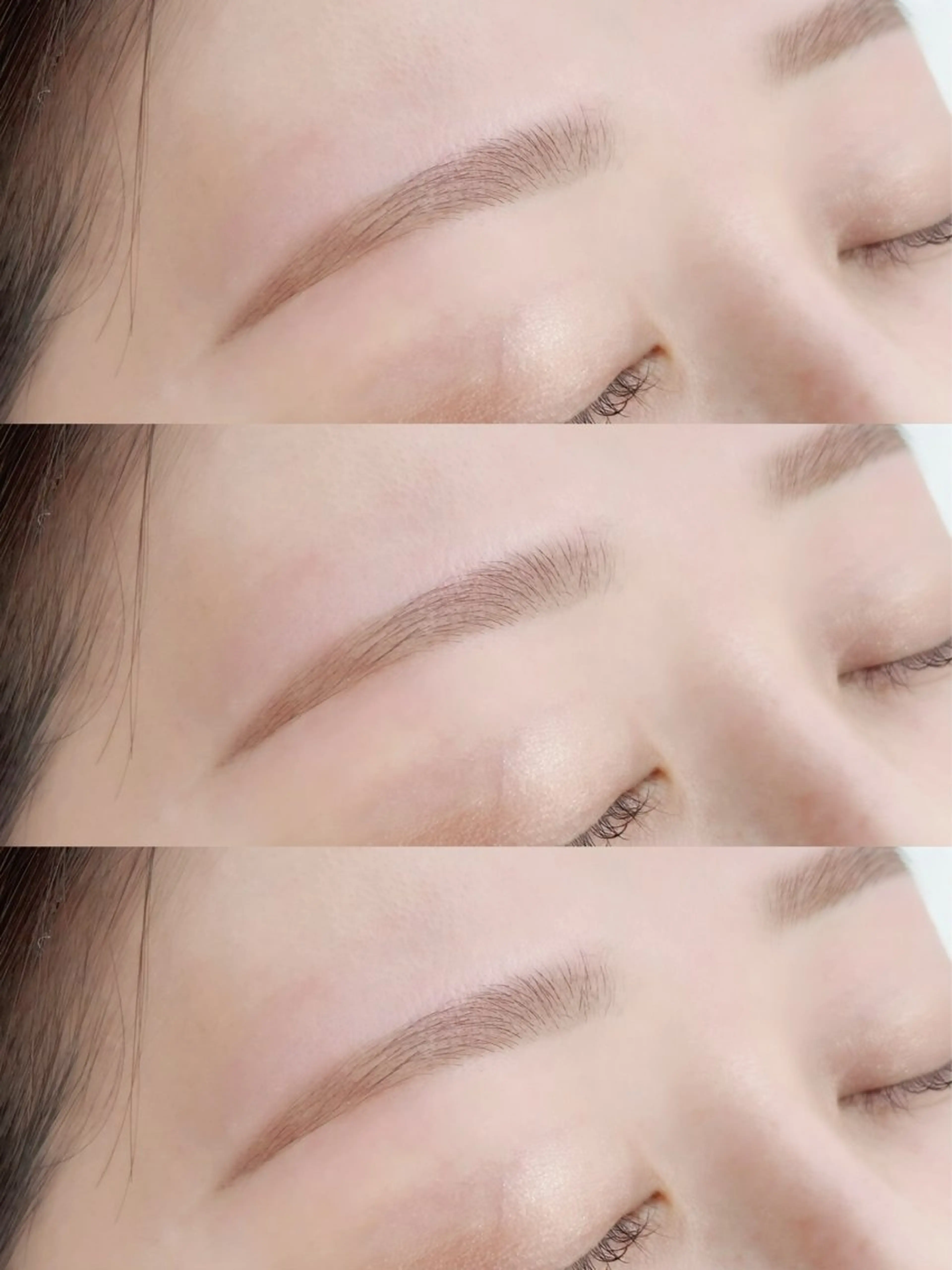 🎀アイブロウスタイリング　(WAX+間引き+仕上げメイク)🎀の写真