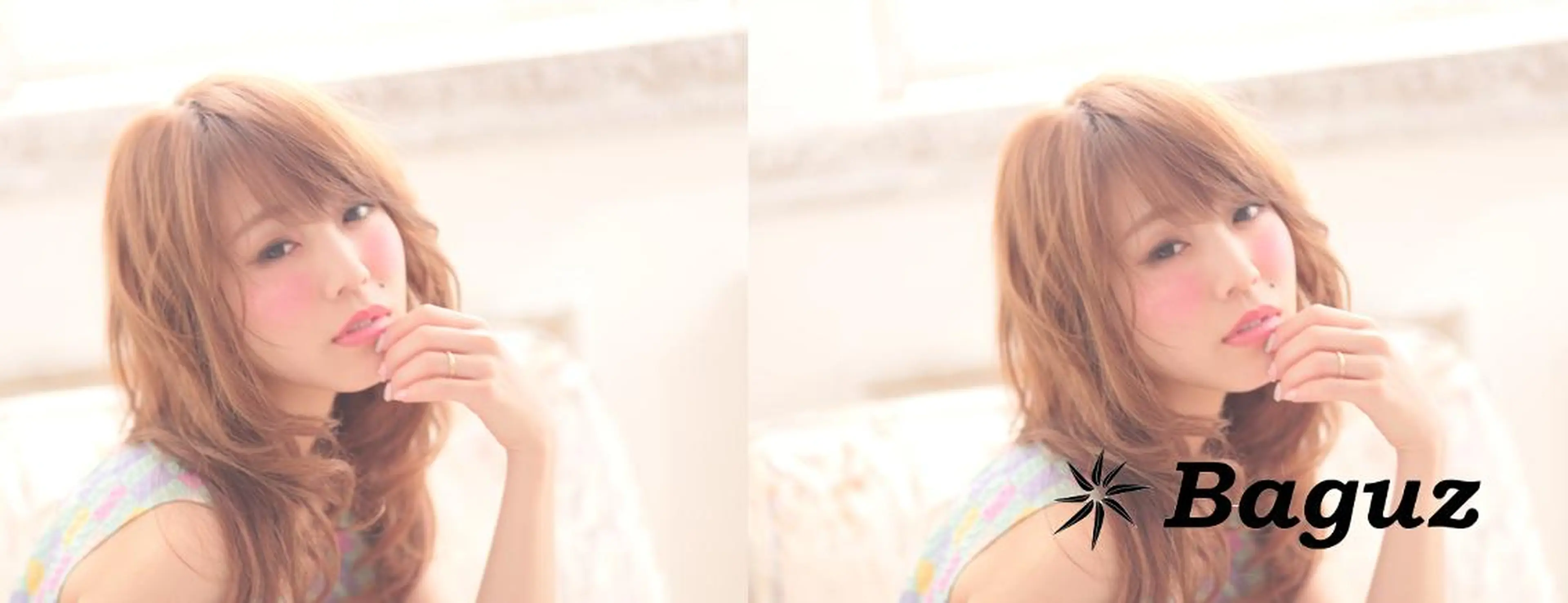 ミディアム Baguz HAIRのヘアスタイル