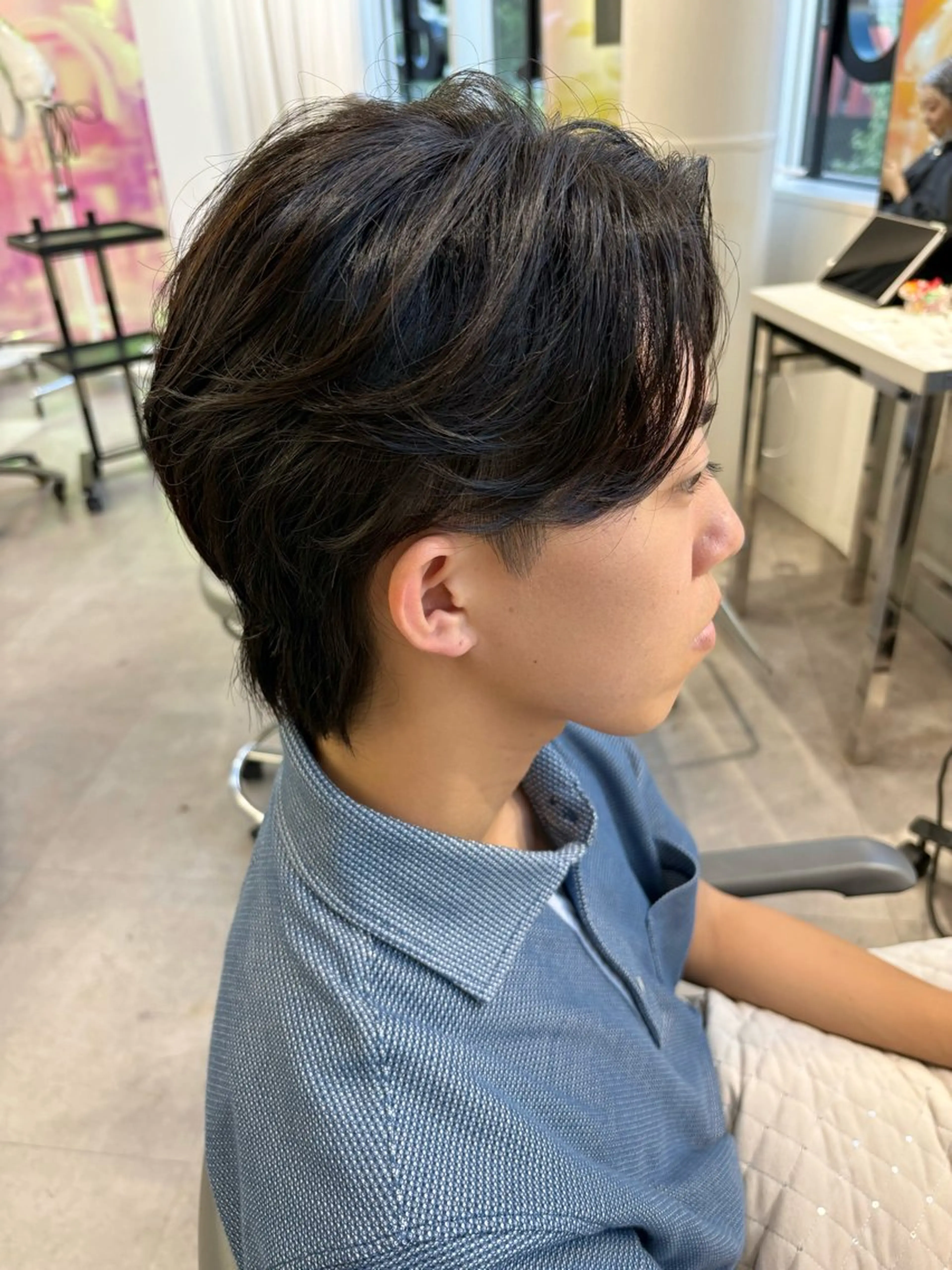 メンズ メンズパーマ ‎しゅり🇰🇷 日韓MIXメンズヘアのヘアスタイル