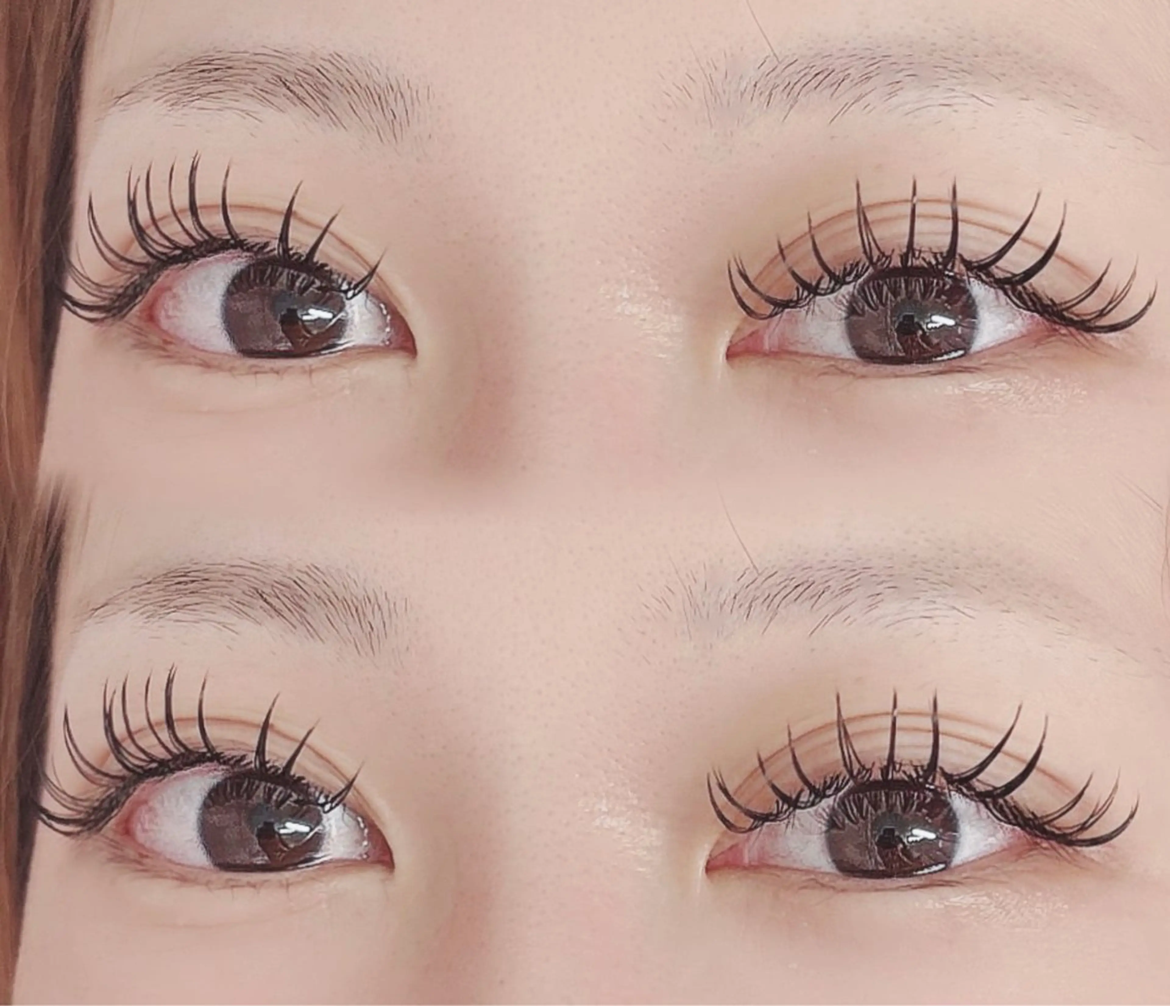 マツエク・マツパ フラットラッシュ eyelash mi♡のマツエク・マツパデザイン