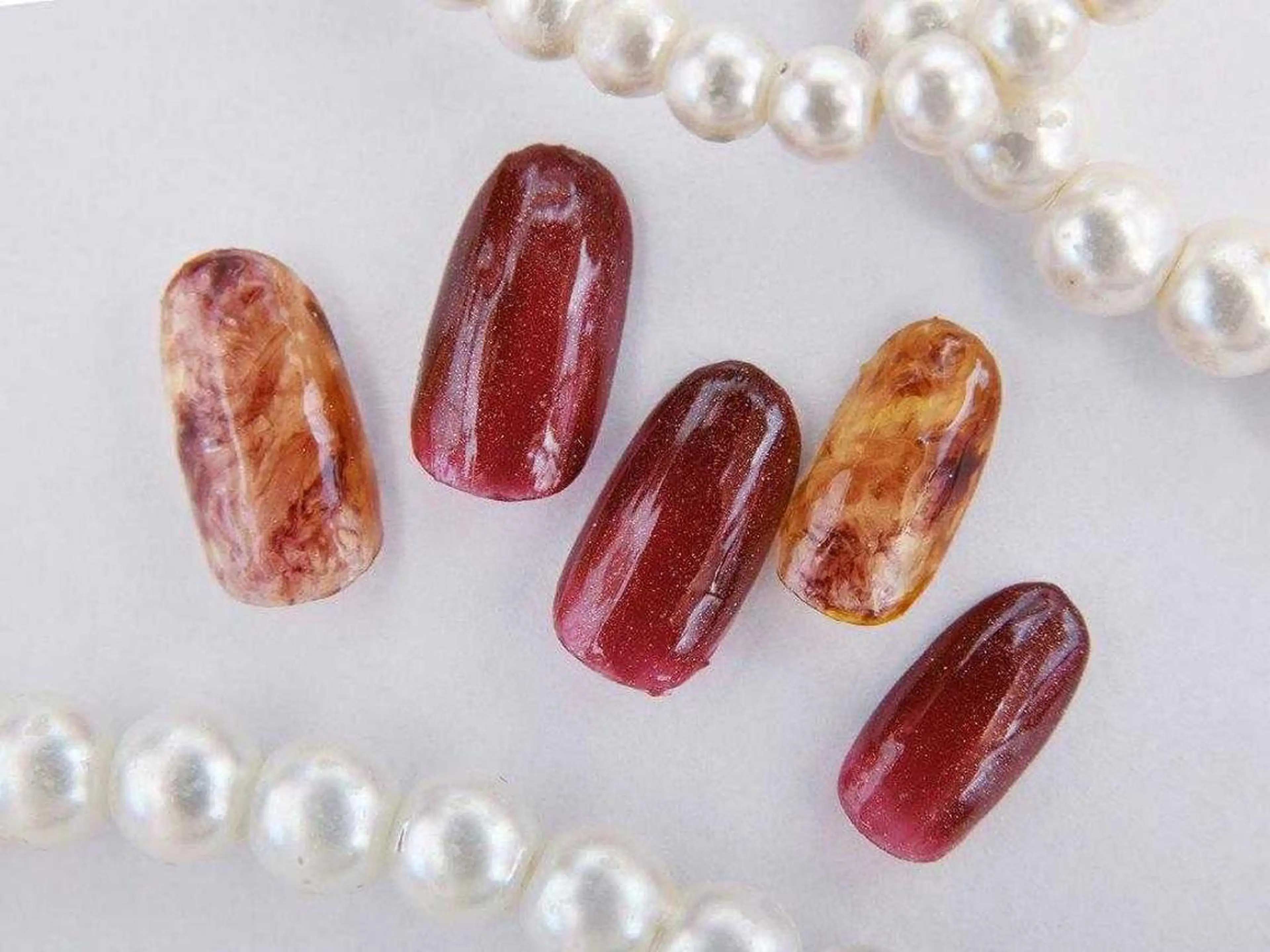 ネイル 桜ネイル フラッシュネイル フットネイル ジェルネイル キラキラネイル Tiary Nail Yのネイルデザイン