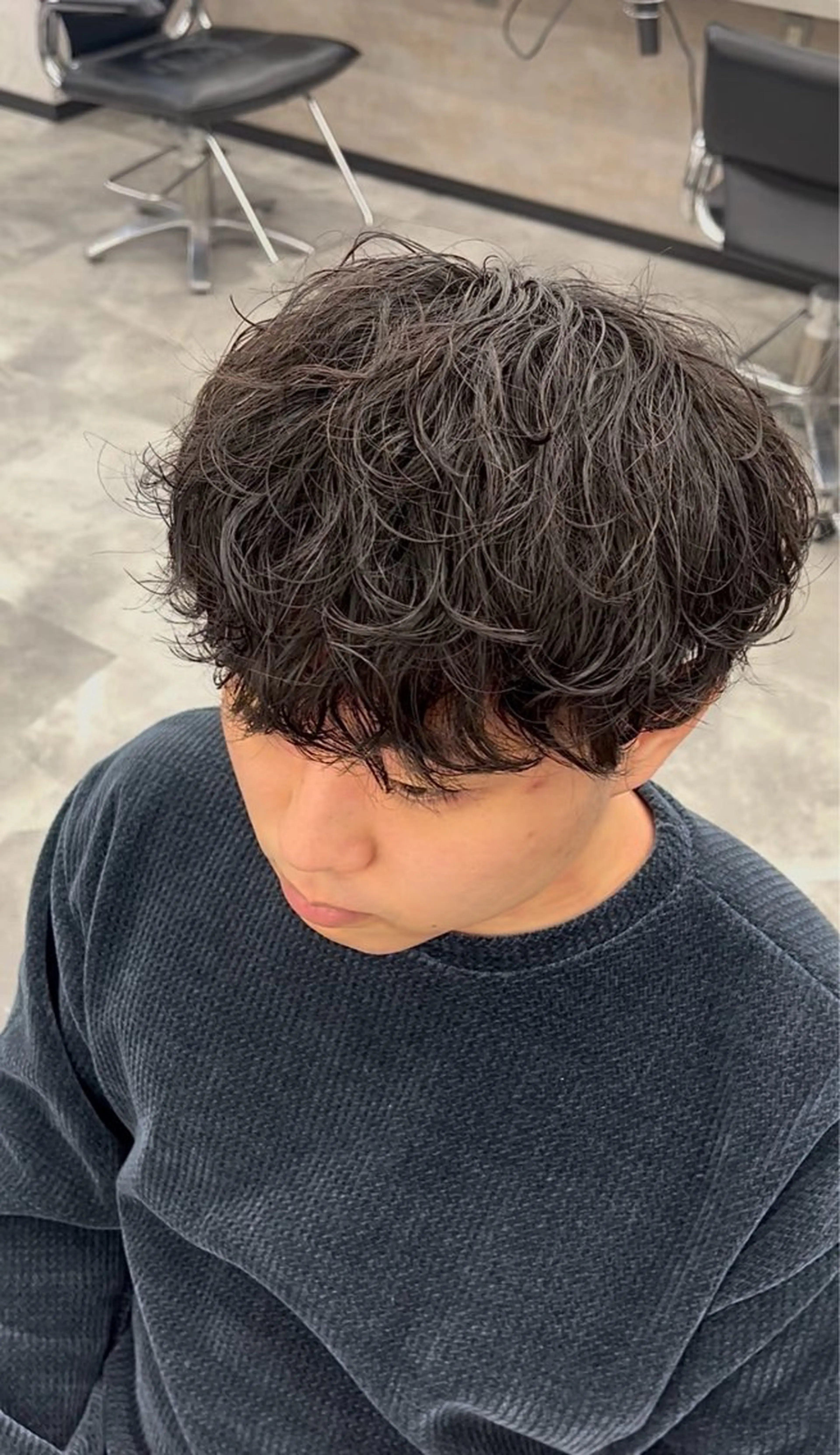 パーマ メンズ メンズパーマ HOMME    BLANCHE所属・Seira 札幌メンズサロンのヘアスタイル