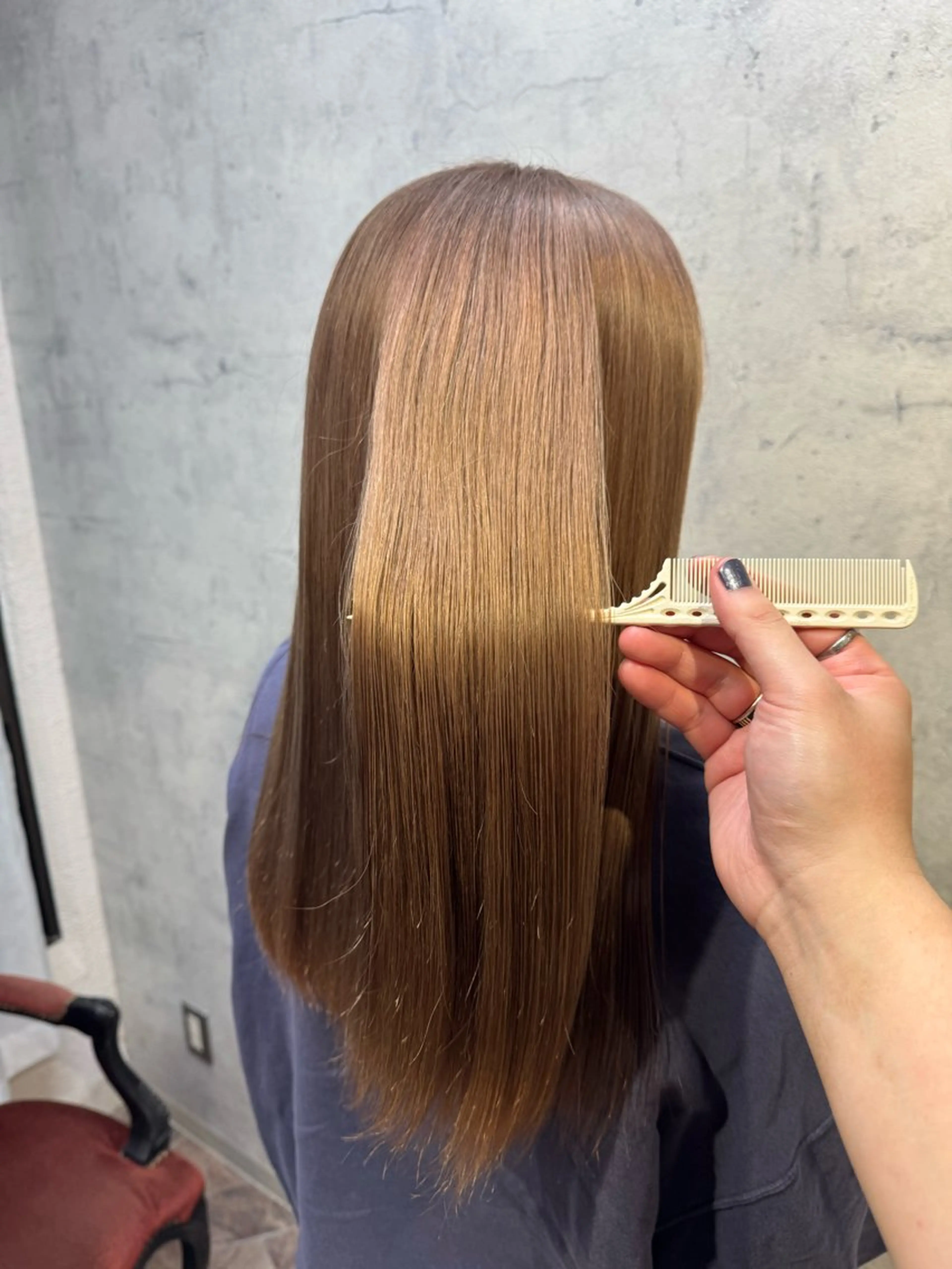 ロング カラー カット/ブリーチ/ ⚡️ひりゅう⚡️のヘアスタイル