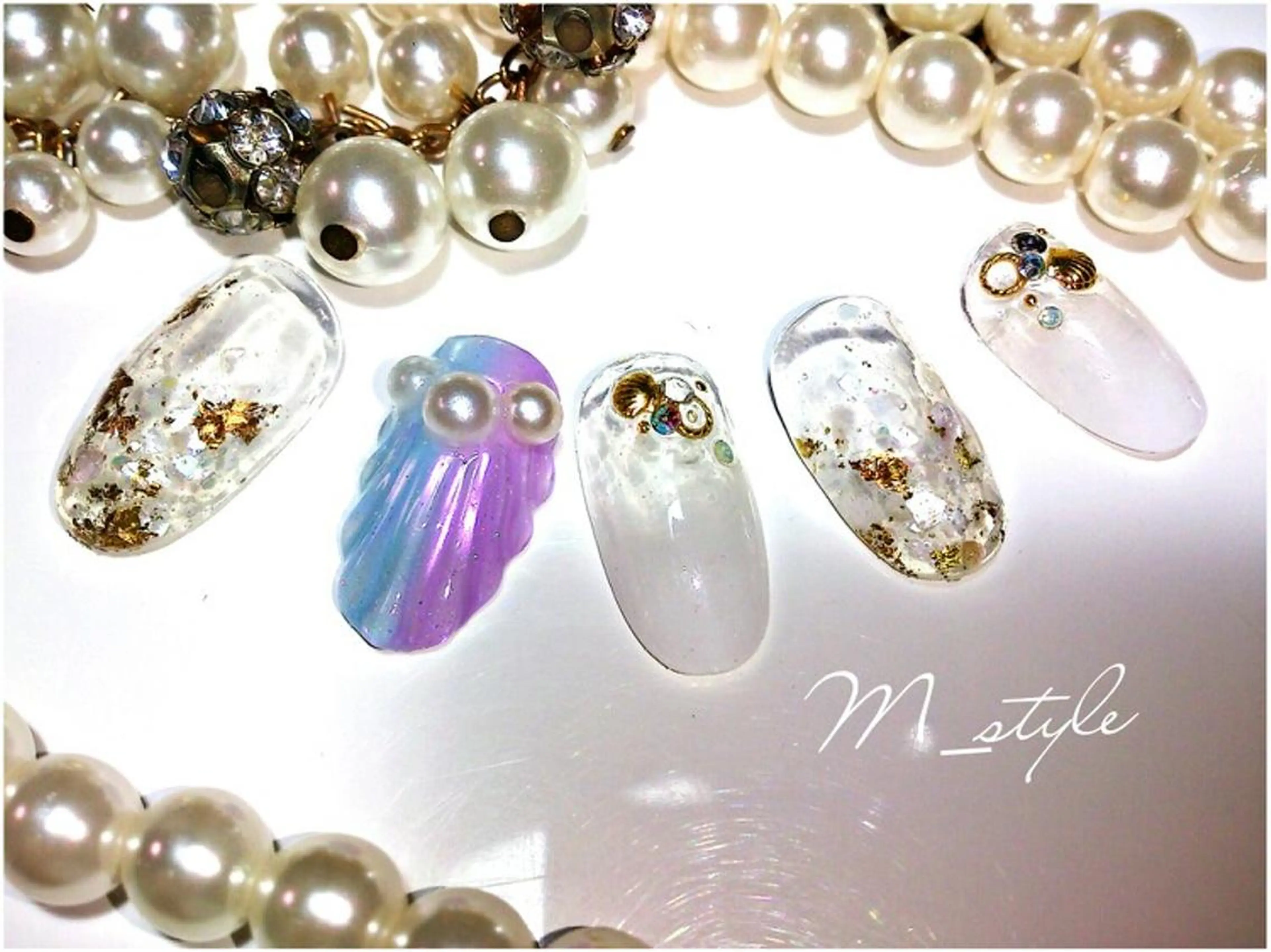 ネイル 下妻市ﾈｲﾙｻﾛﾝ M_styleのネイルデザイン