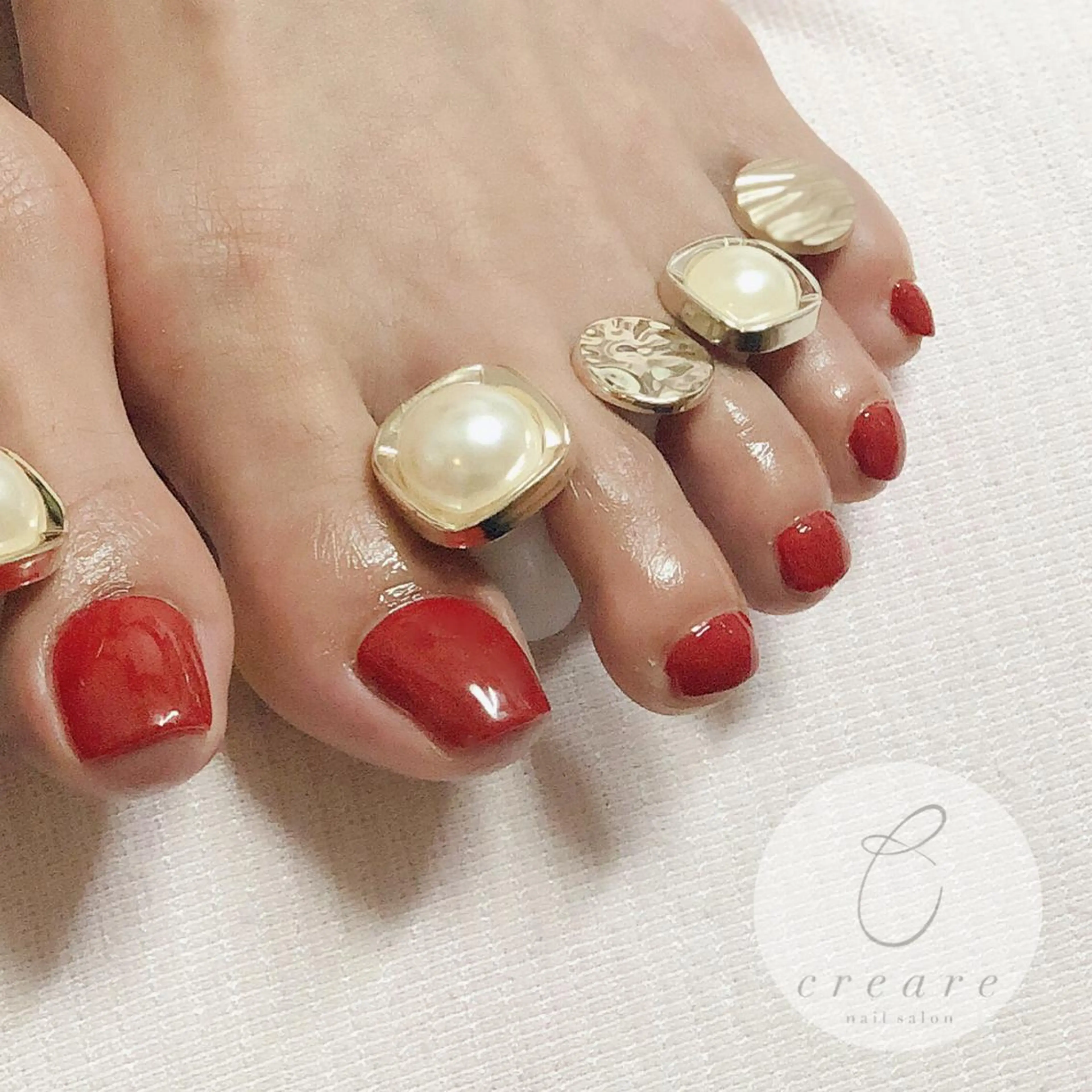 ネイル フットネイル ジェルネイル マグネットネイル オフィスネイル ワンカラーネイル 辻野 和枝のネイルデザイン