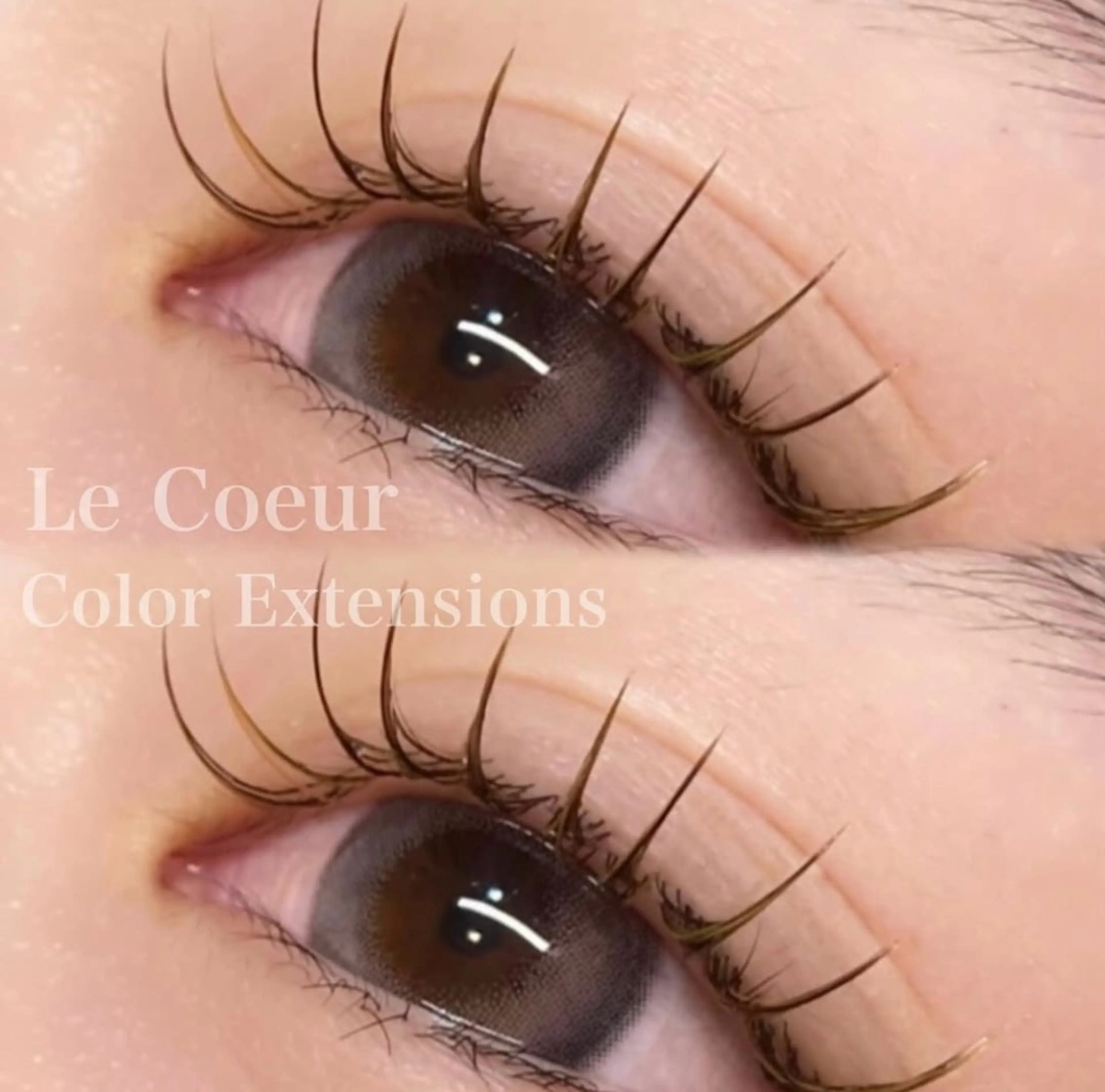 《平日限定》LED✨カラーエクステ🌈フラットラッシュ120本（オフ込み）の写真