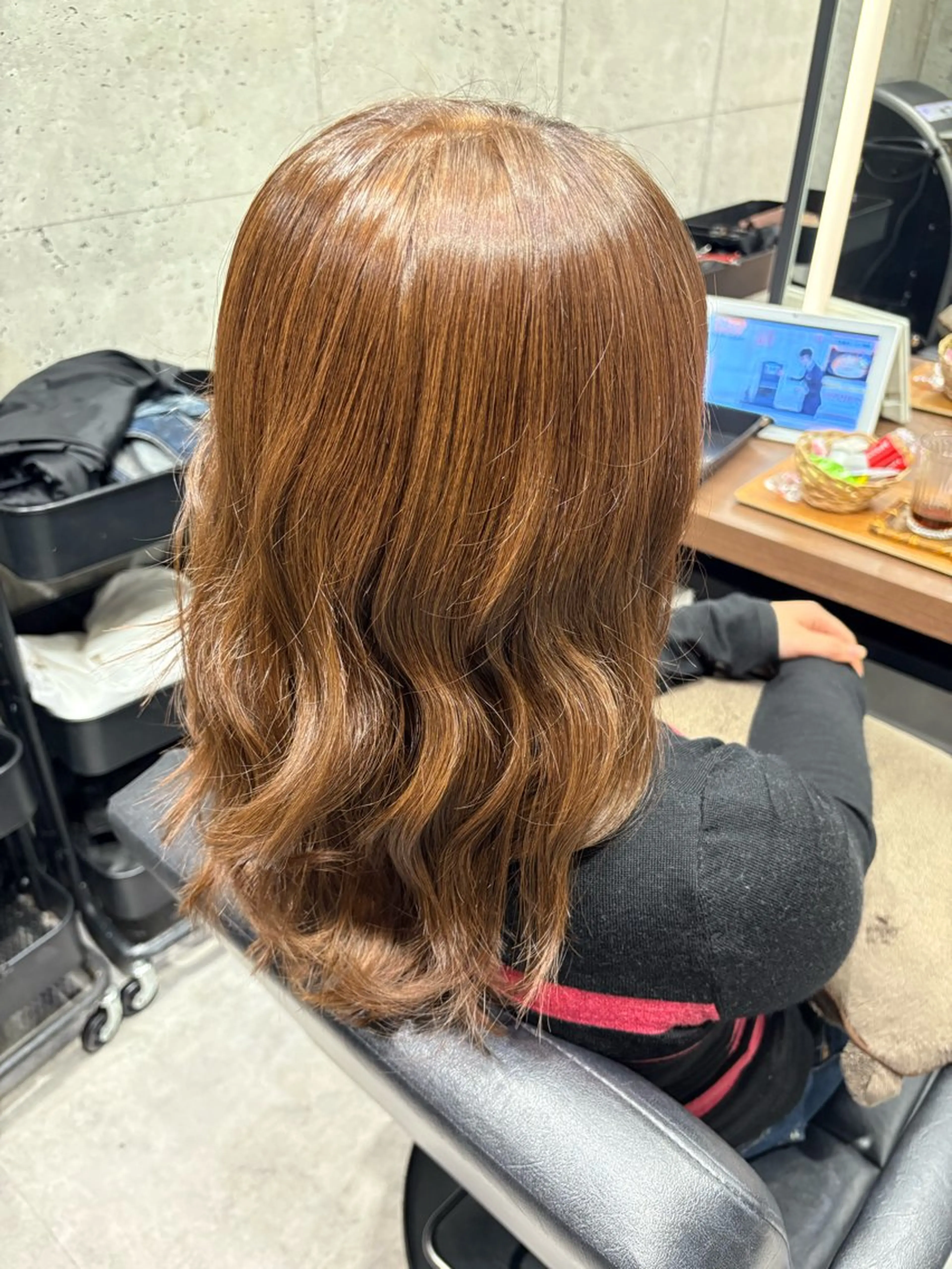 セミロング カラー ヘアカラー カラー／茅ヶ崎/ Soraのヘアスタイル