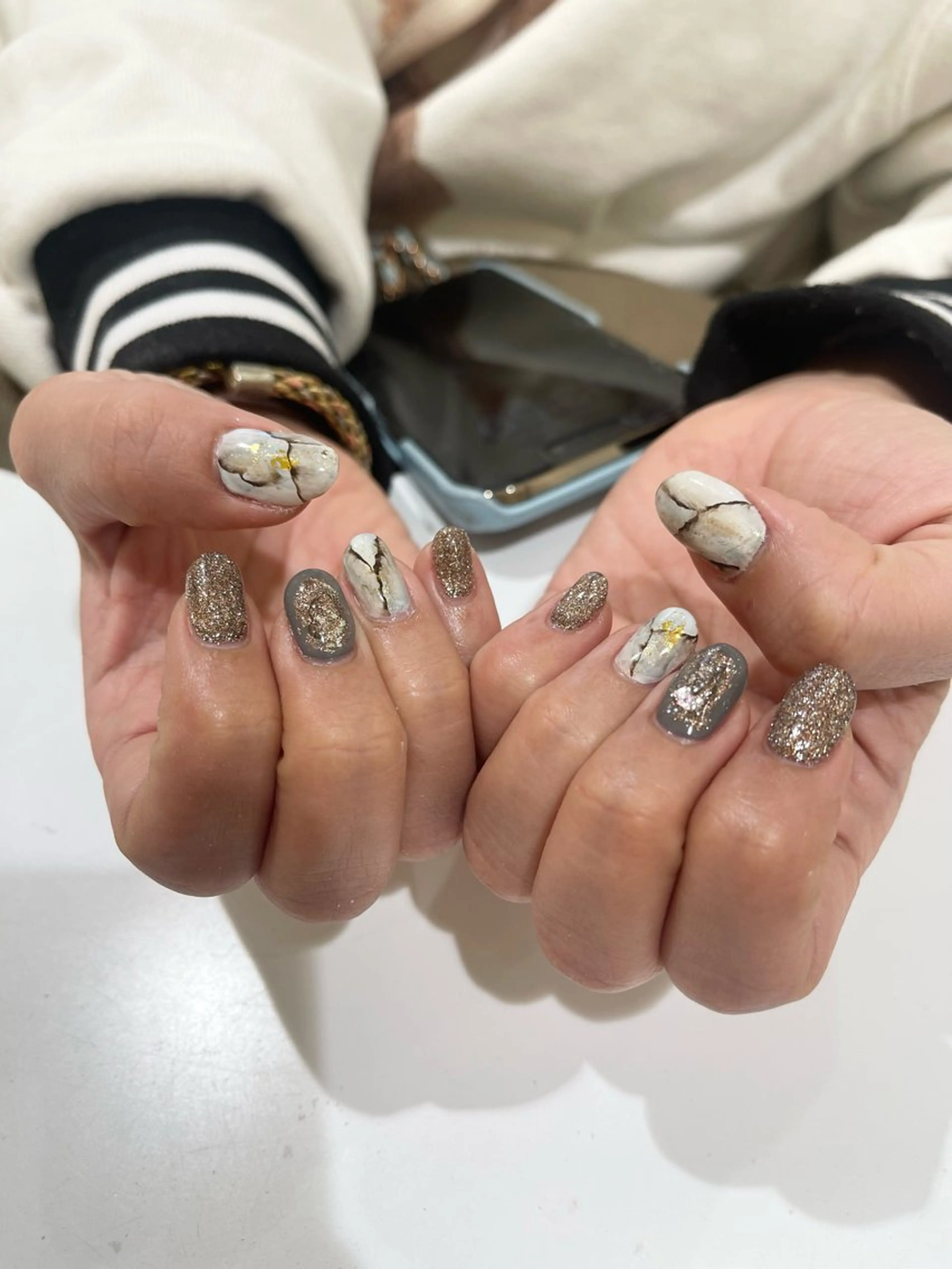 ネイル 🐶 🐾のネイルデザイン