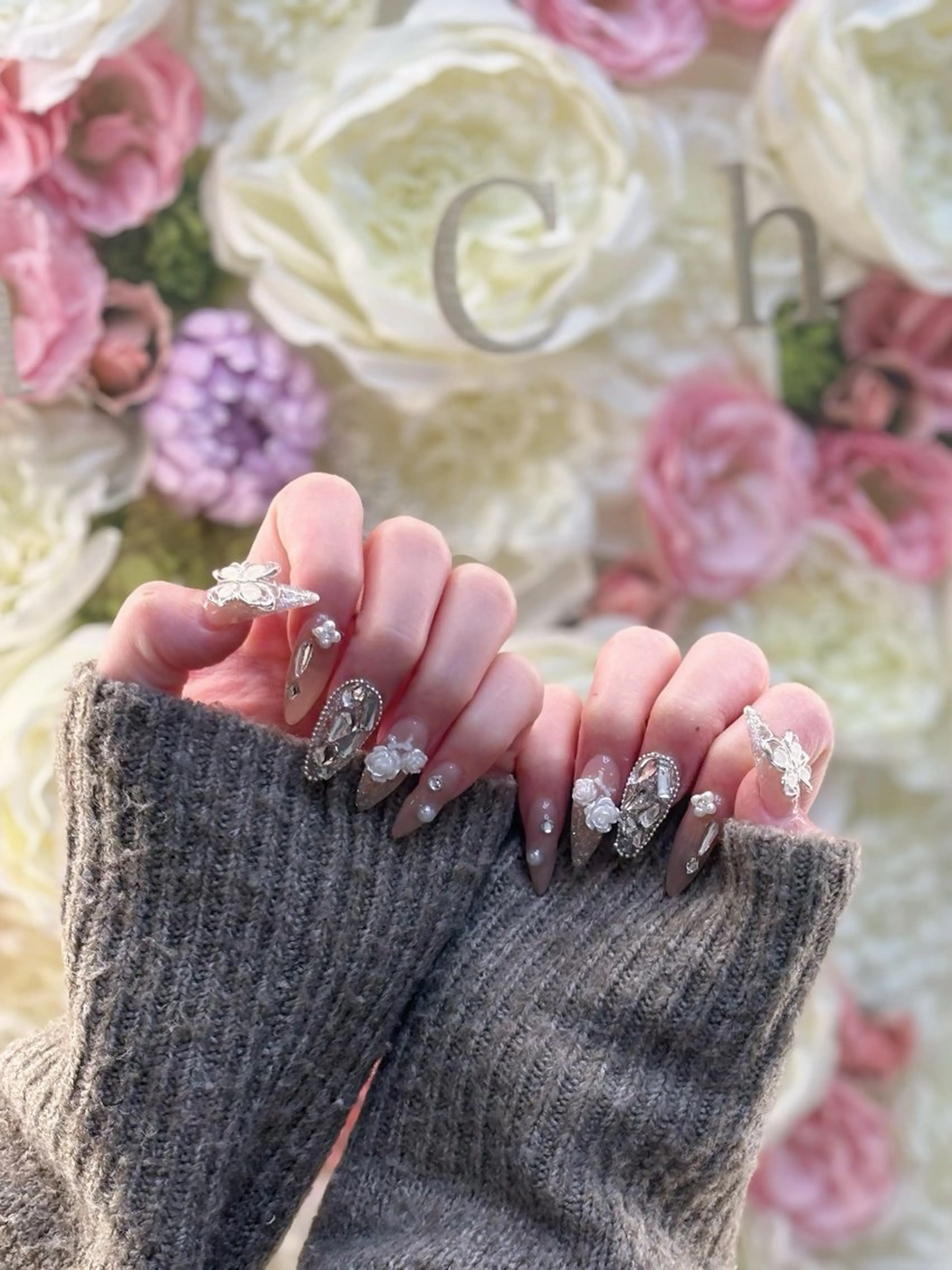 ネイル ハンドネイル La chouchou所属・透明感/フィルイン/ 亀戸5分ラシュシュのネイルデザイン