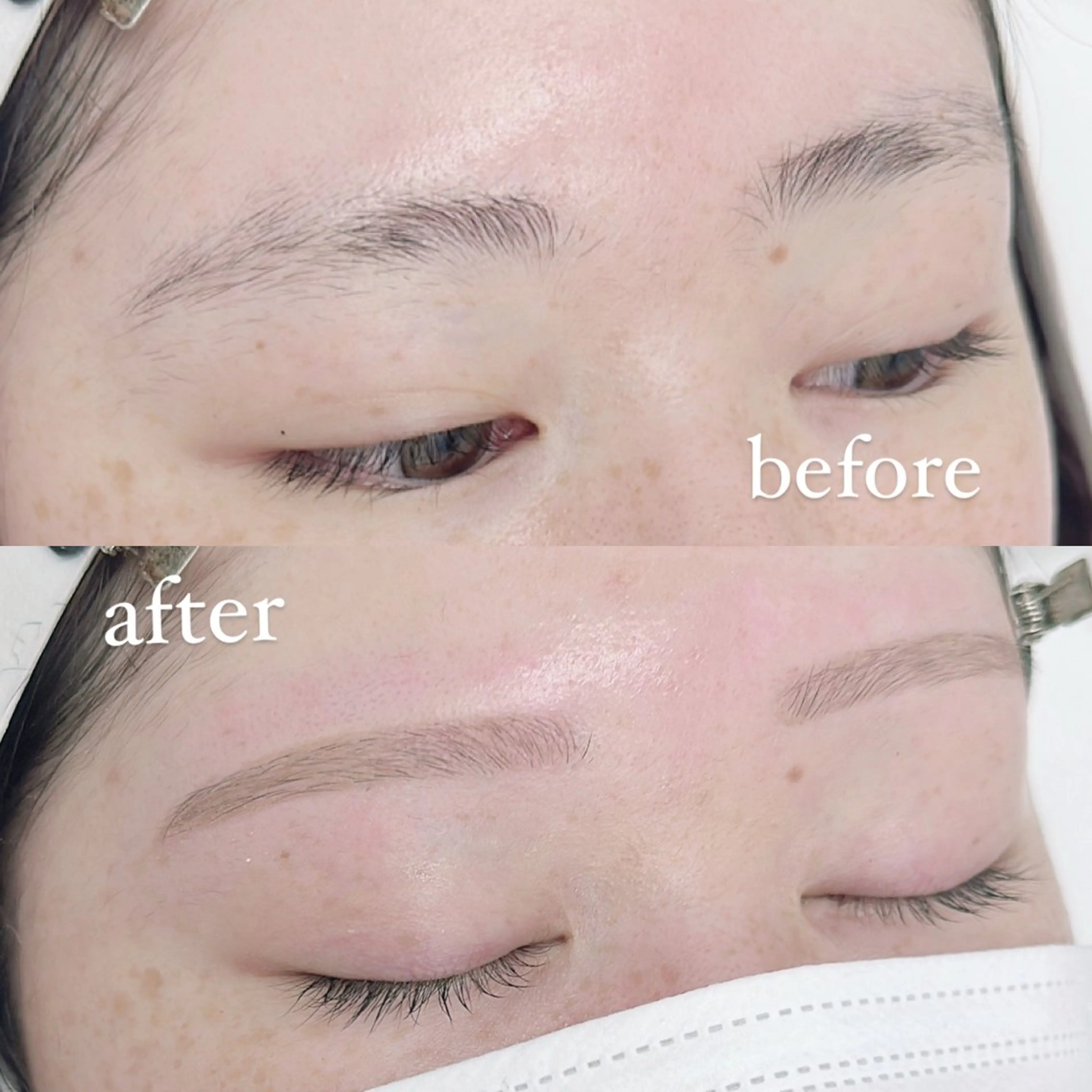 アイブロウ 眉毛ワックス脱毛 カワイイ保証🤍🪄 yui.tの眉毛・アイブロウイメージ