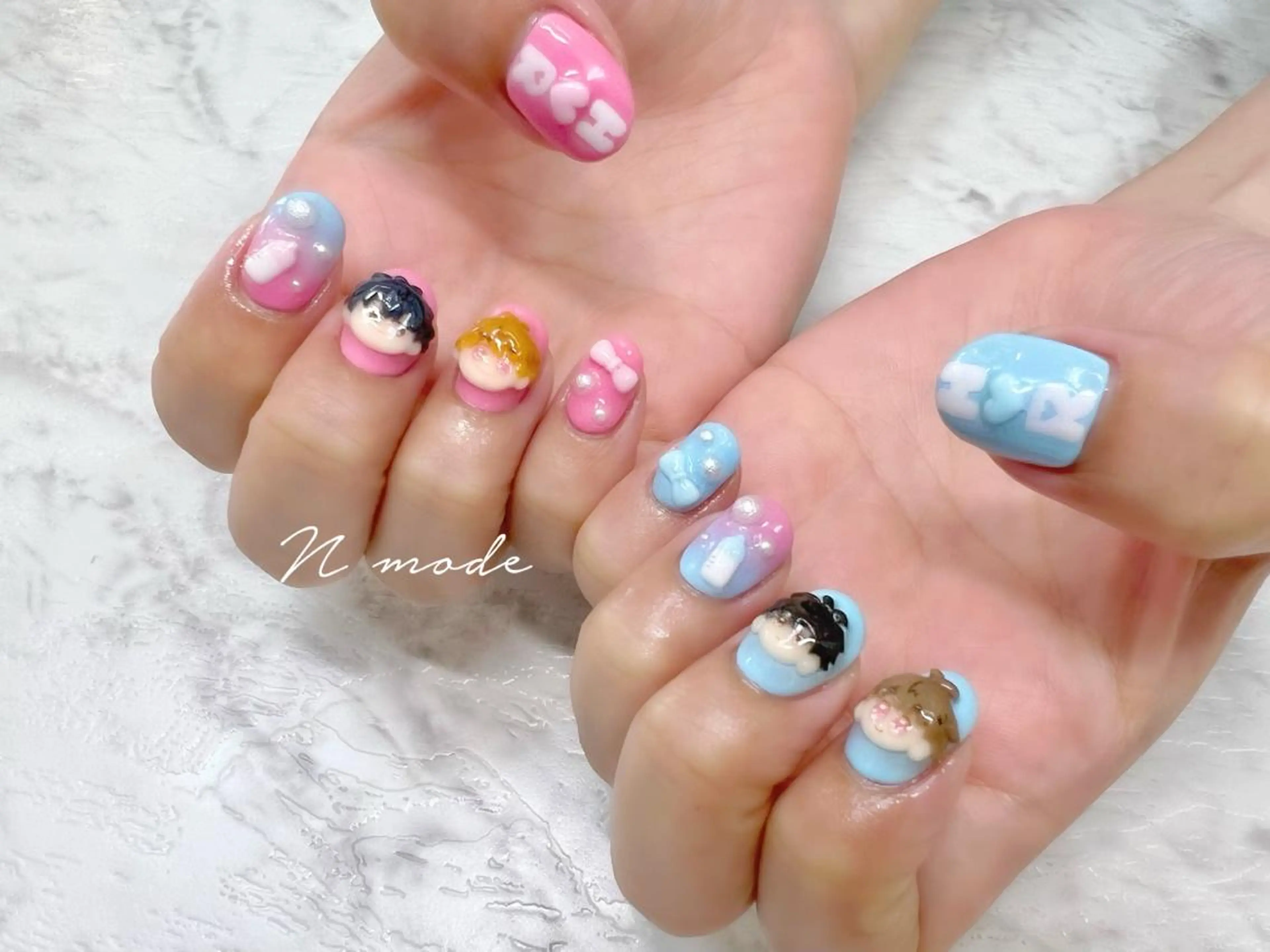 ネイル 持ち込み ハンドネイル N-mode nail salon所属・NAIL 🎀 AIRIのネイルデザイン