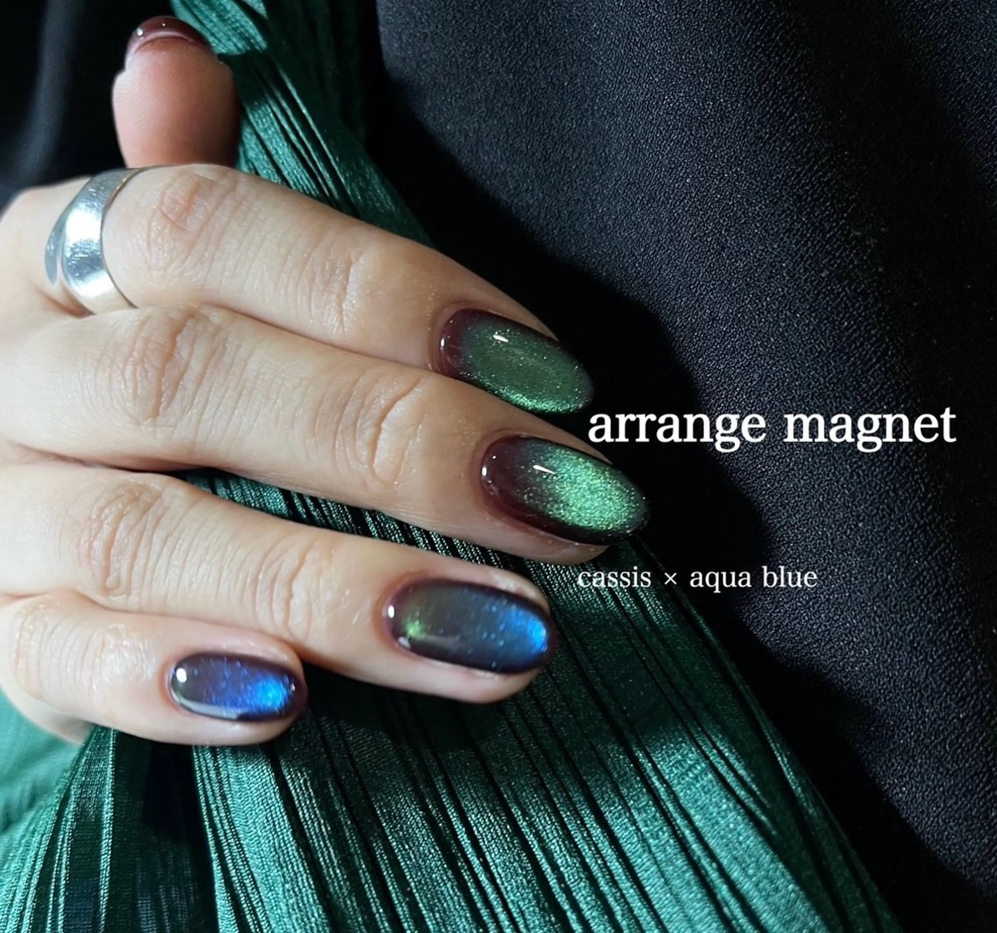 ネイル マグネットネイル julian nail所属・julian nailのネイルデザイン