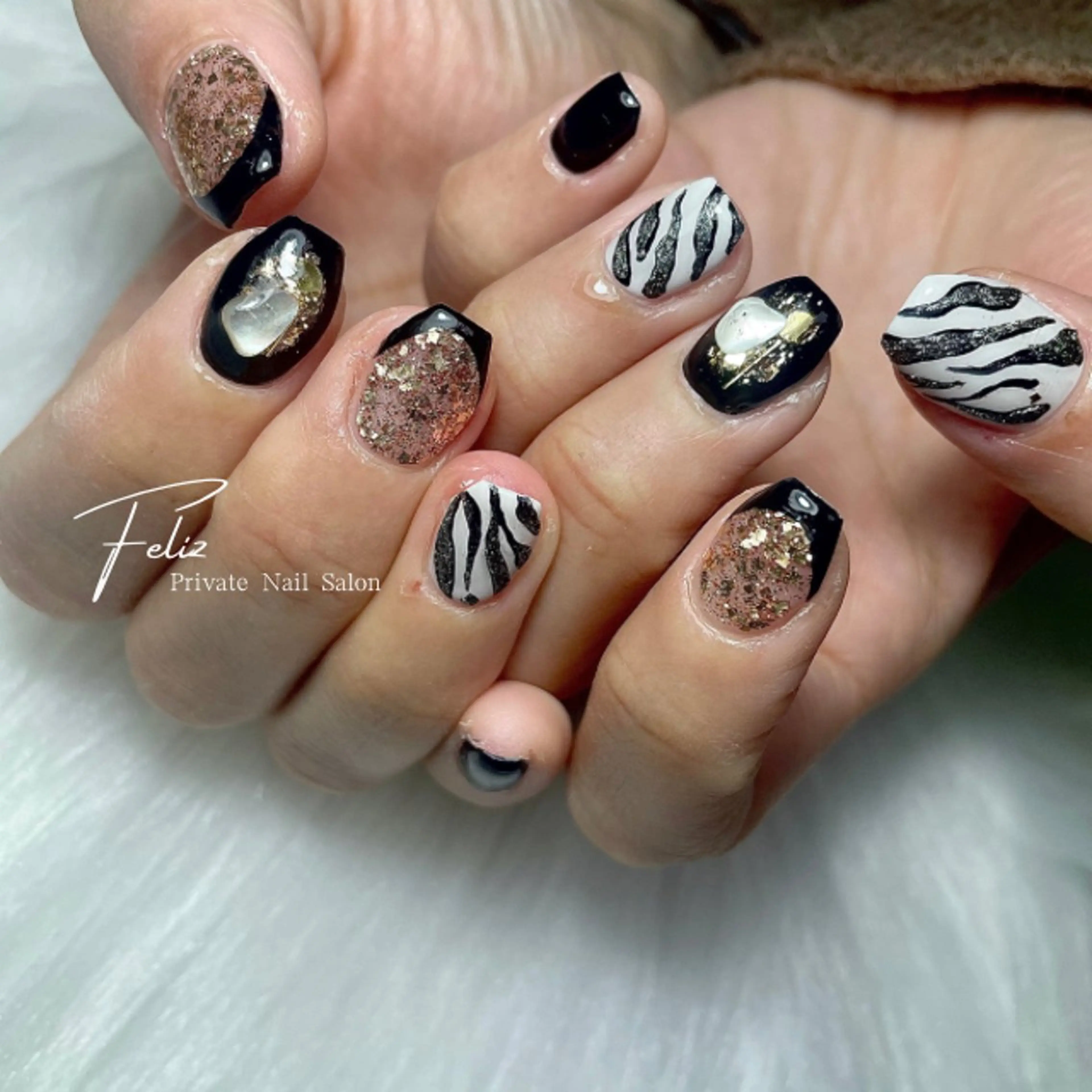 ネイル ハンドネイル ハンドケア Feliz所属・Feliz 楽しいネイルサロンのネイルデザイン
