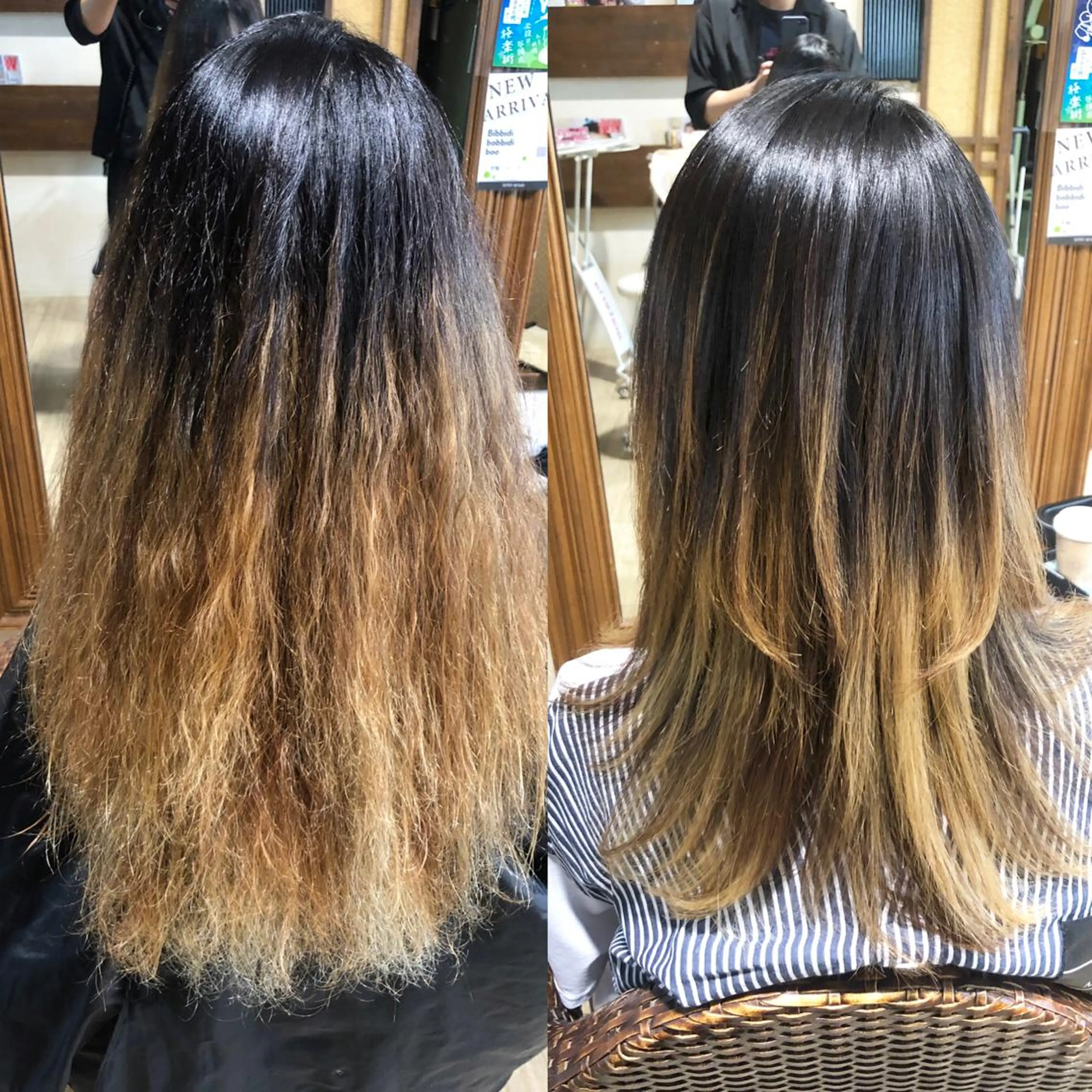 セミロング 縮毛矯正/髪質改善 主税巧一のヘアスタイル