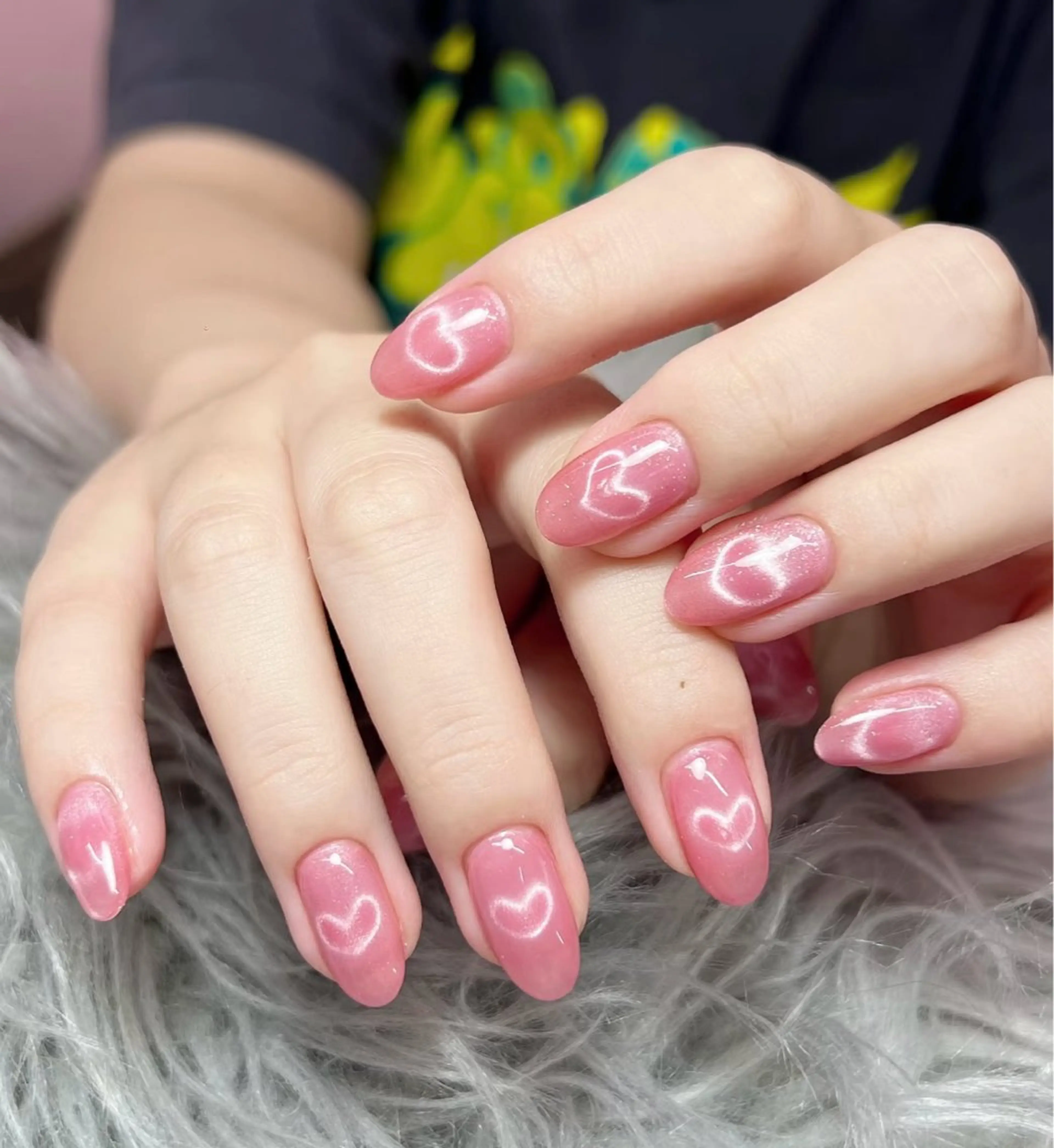 ネイル アートネイル べっ甲ネイル チークネイル 成人式 長さ出し ハンドネイル ハンドケア For you. Nail Salonのネイルデザイン