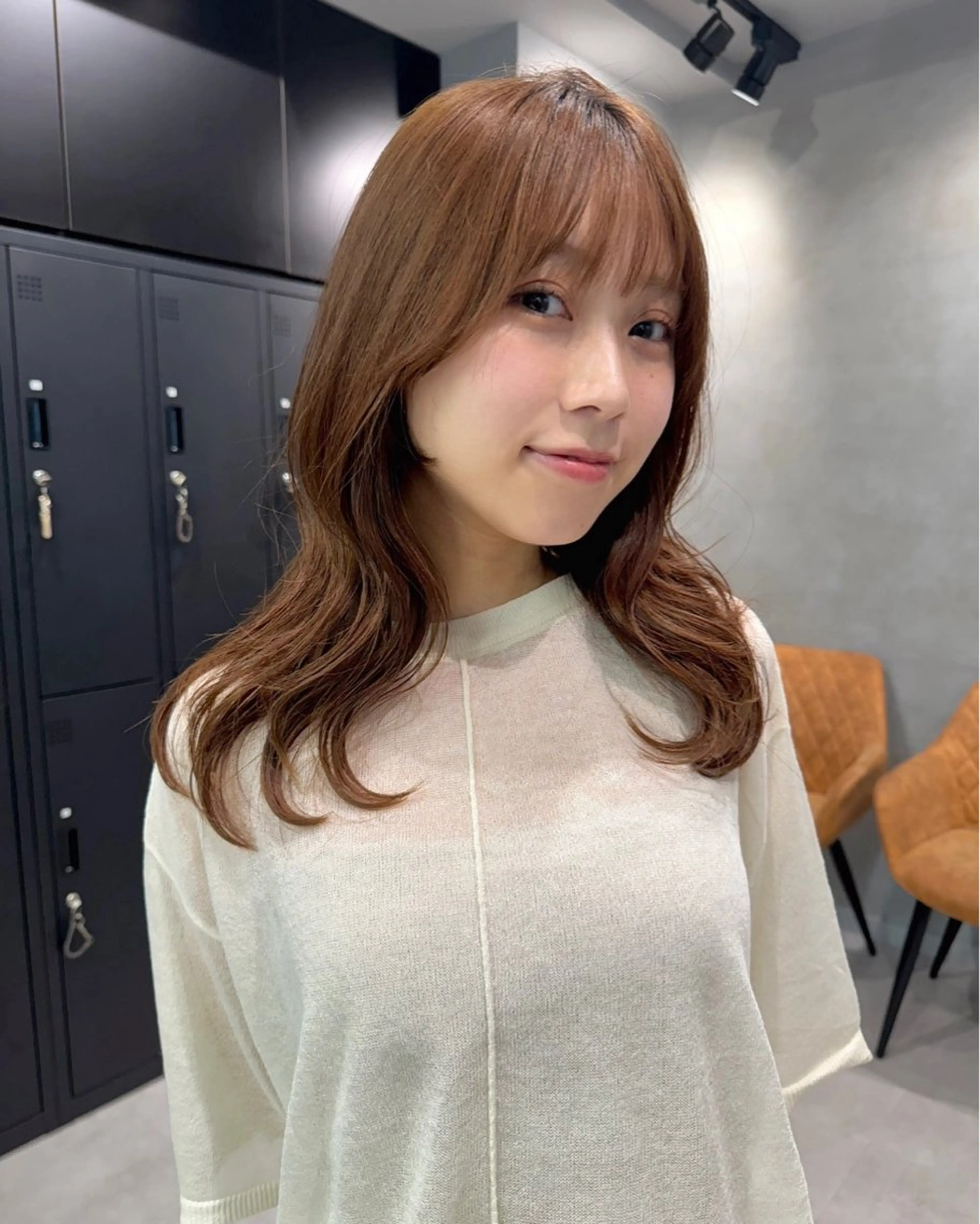 セミロング レイヤー/ウルフ🤎 mayo.のヘアスタイル