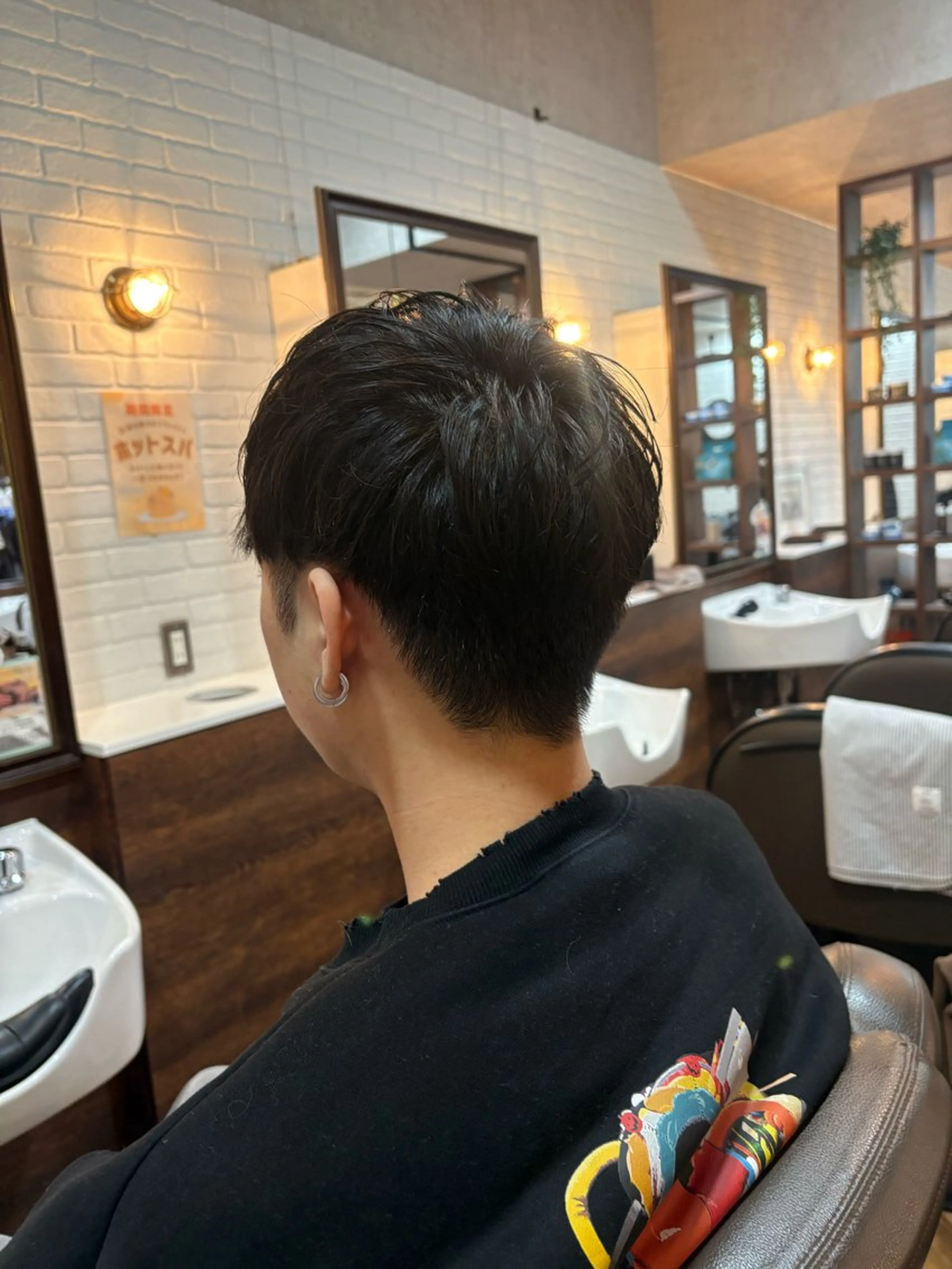 メンズ マッシュ 学生（メンズ向け） 那須 正昭のヘアスタイル