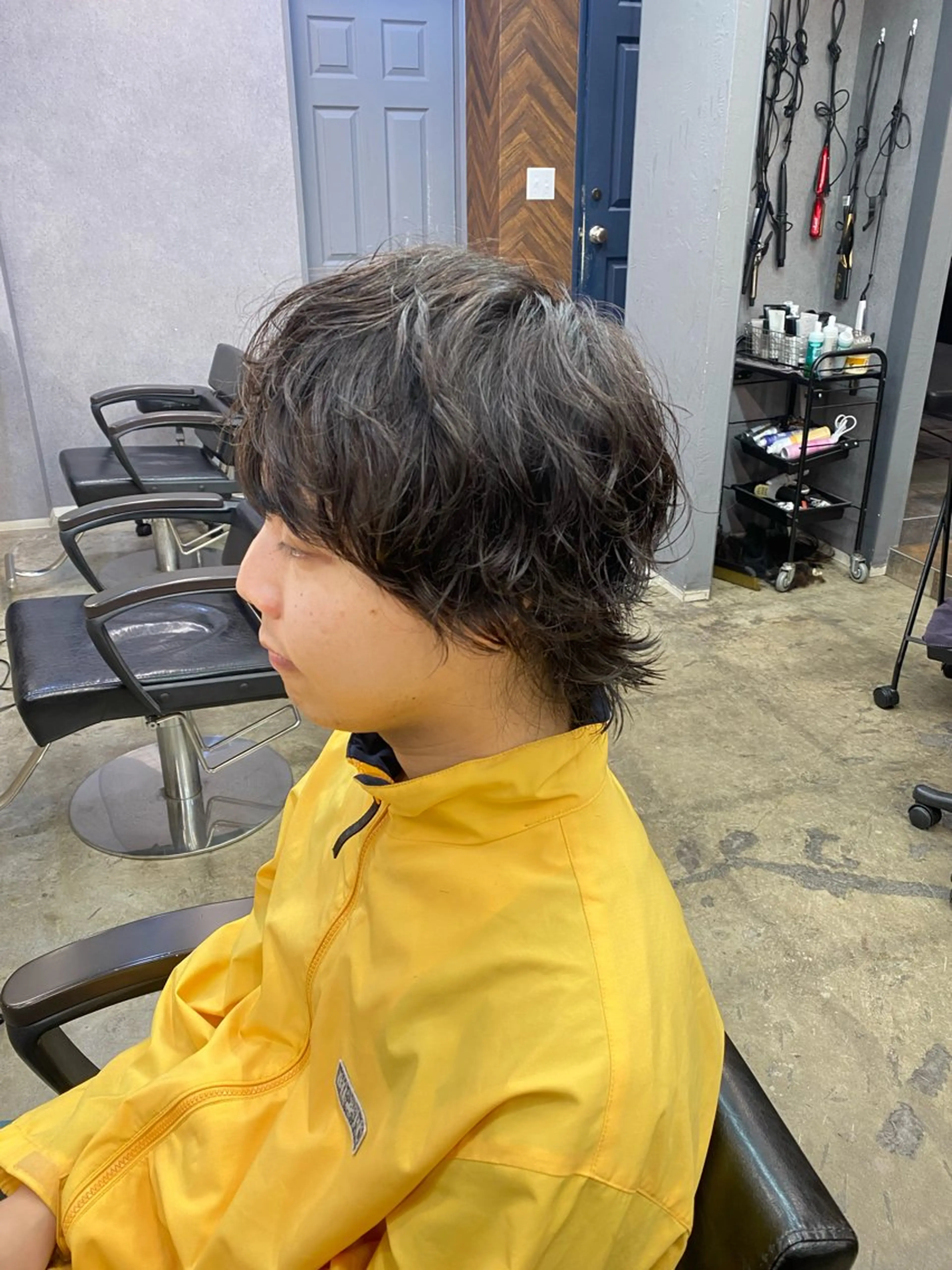 パーマ メンズ メンズパーマ ニュアンスパーマ カット パーマ PEYP prod ICON所属・パーマ/ケアブリーチ /博多/YOSUKEのヘアスタイル