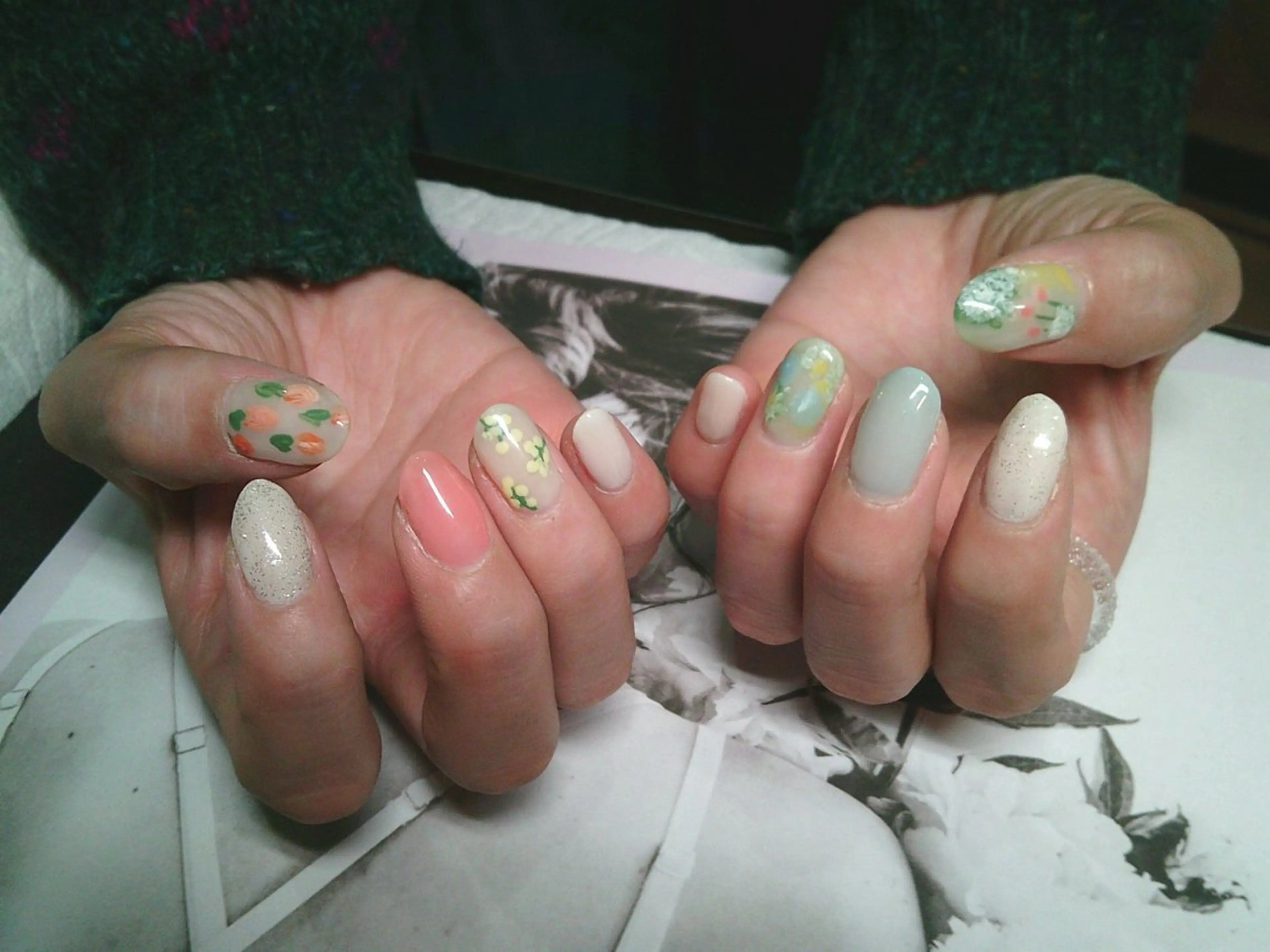 ネイル 杉山 千秋のネイルデザイン