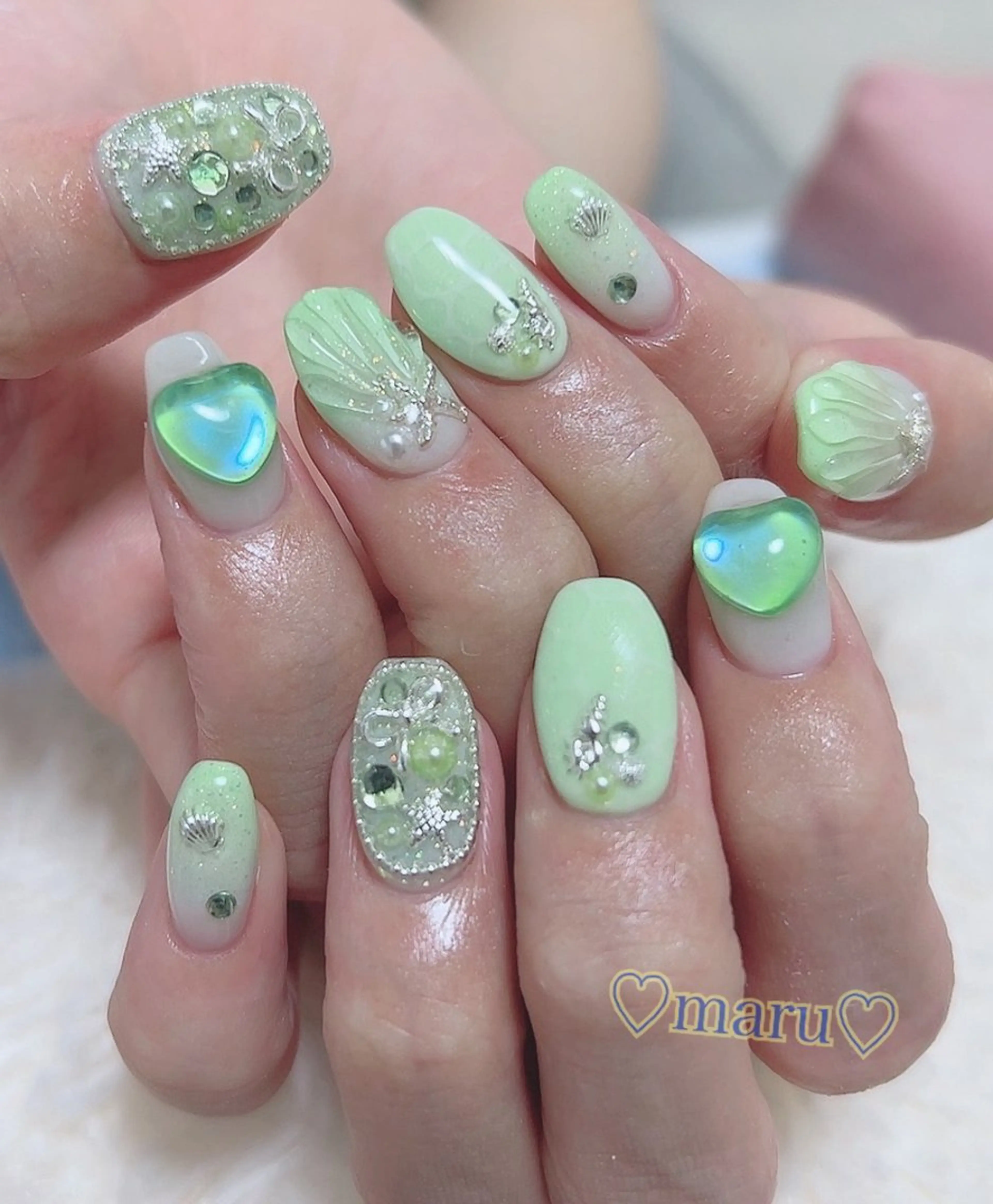 ネイル ハンドネイル フットネイル まるみ ♡のその他イメージ