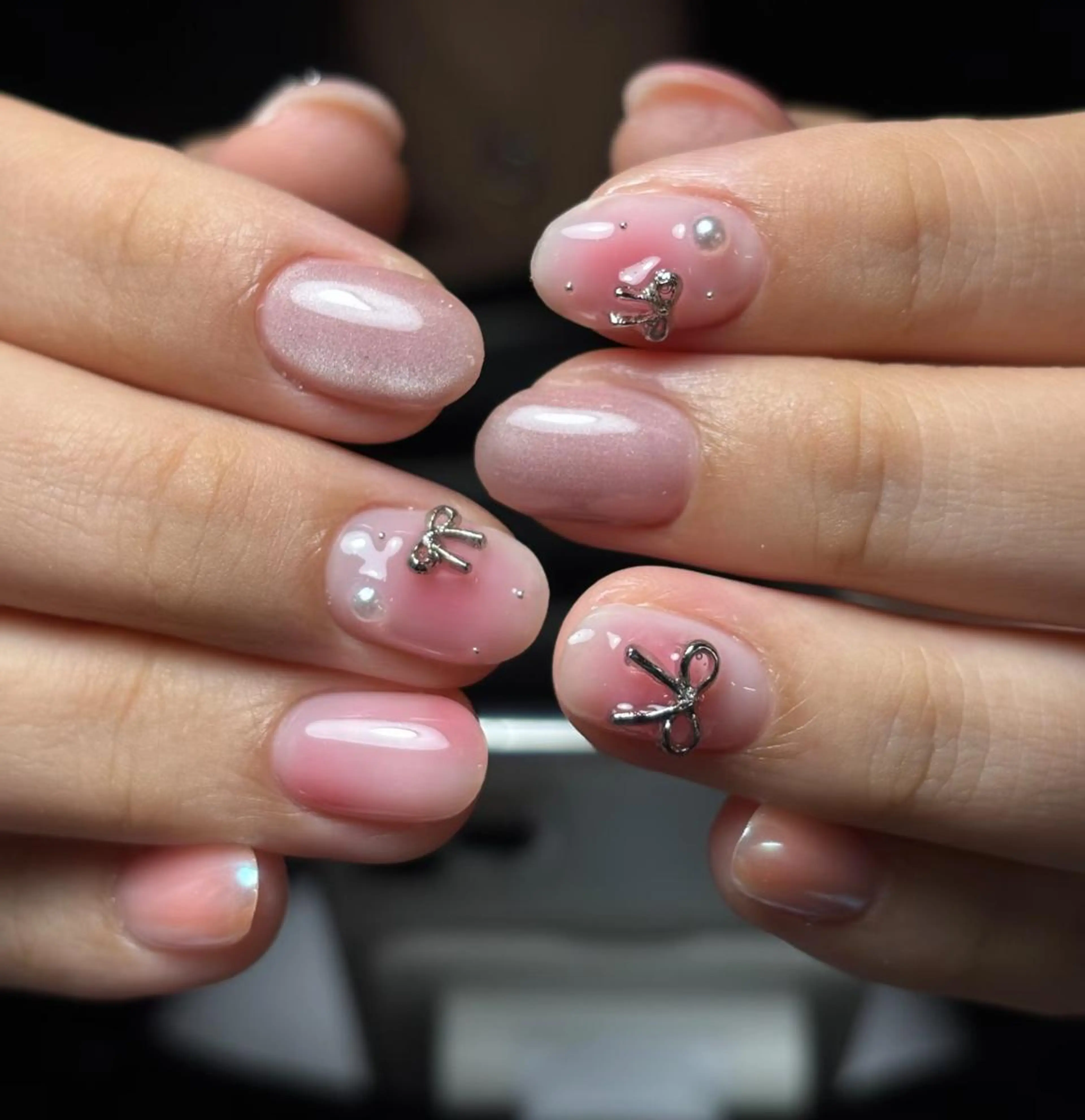 ネイル ハンドネイル ハンドケア 🍑 momo_nailのネイルデザイン