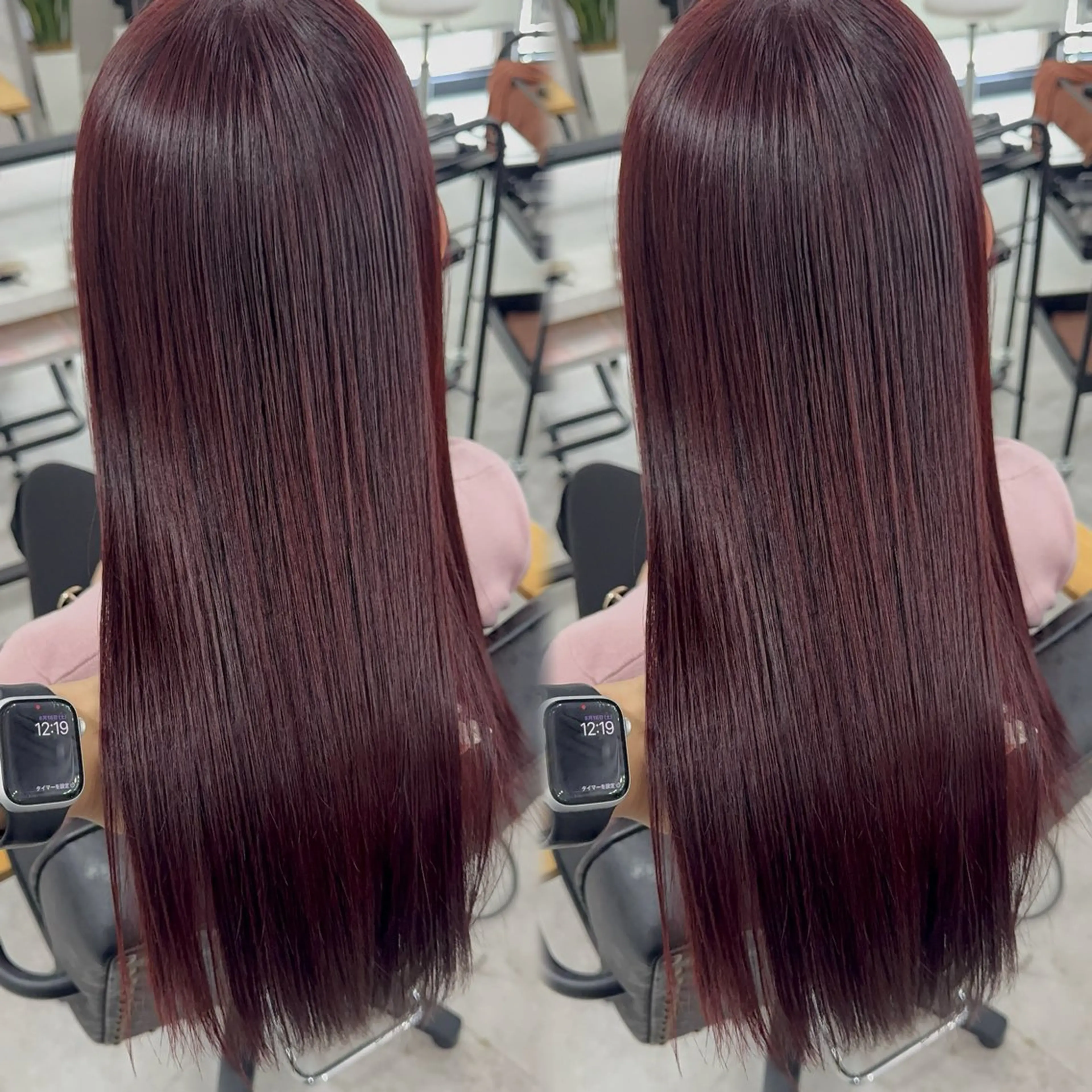 カラー アッシュ アッシュブラウン ベージュカラー 黒髪 ブリーチ 赤み無し柔らかカラー 【梅田】madokaのヘアスタイル