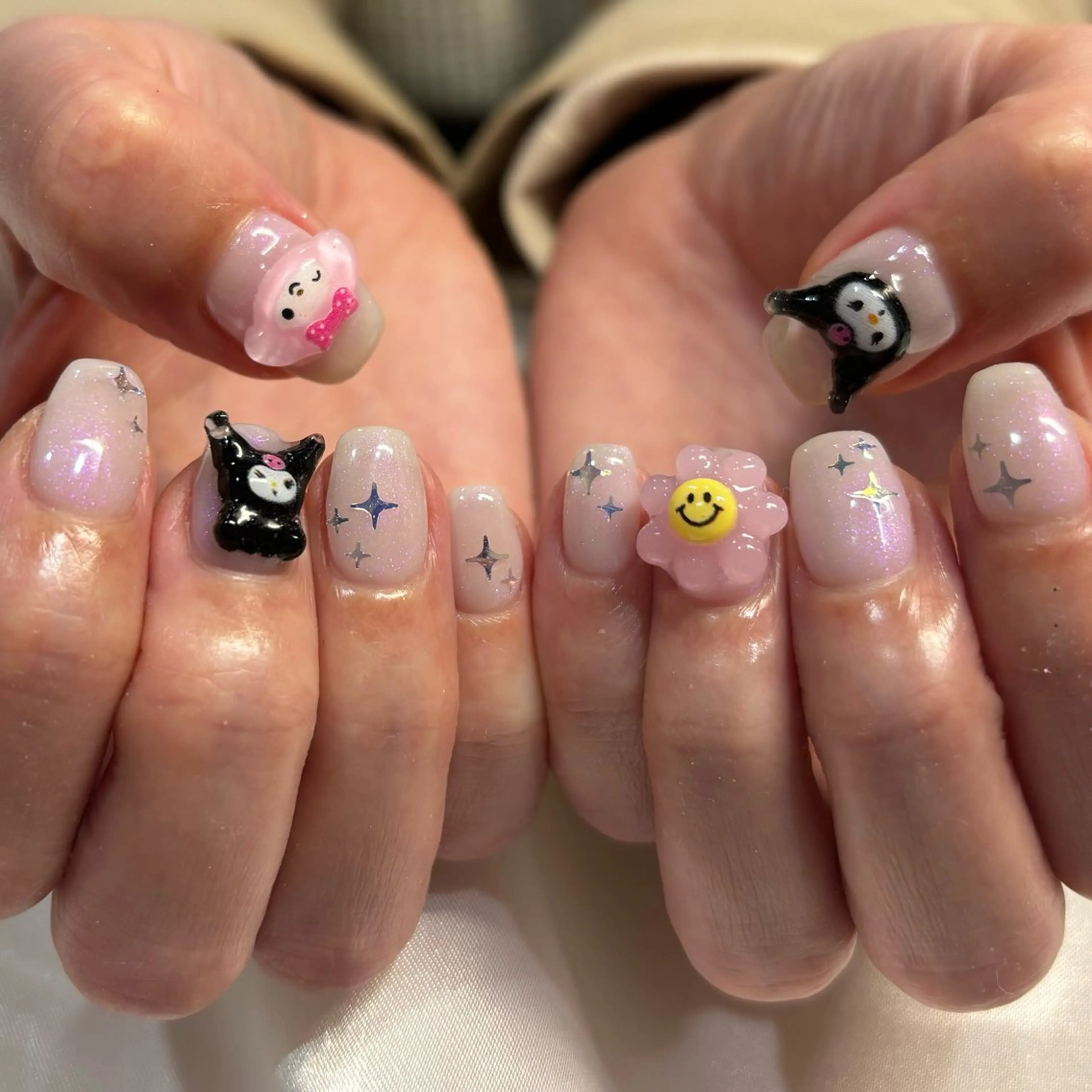 ネイル ラメ(グリッター) ワンカラーネイル ハンドネイル sharesalon    room59所属・nozomi 🌙のネイルデザイン