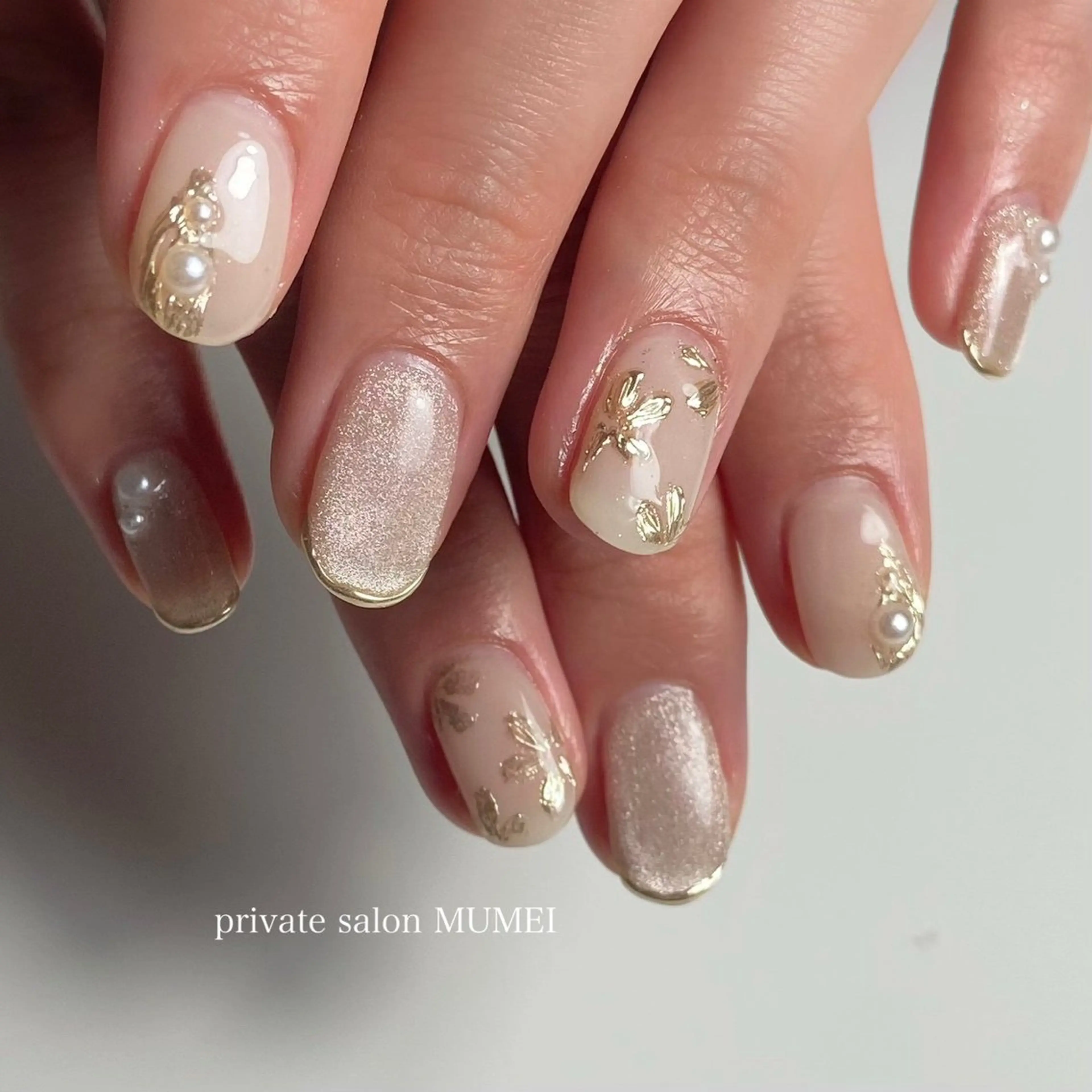 ネイル ハンドネイル private salon MUMEI所属・🫧 KAORIのネイルデザイン